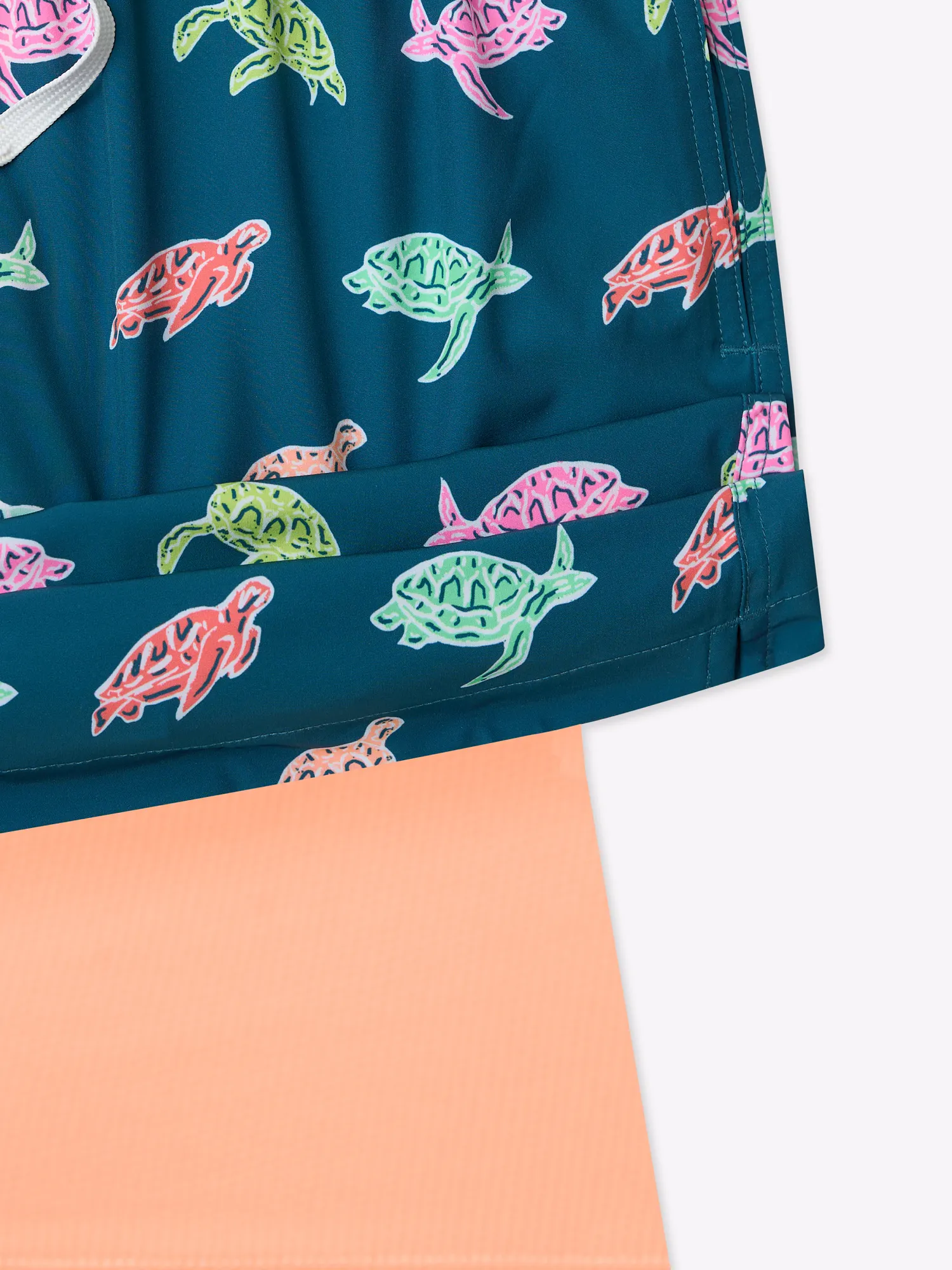 The Turtally Awesomes 7"(Classic Lined Swim Trunk)
