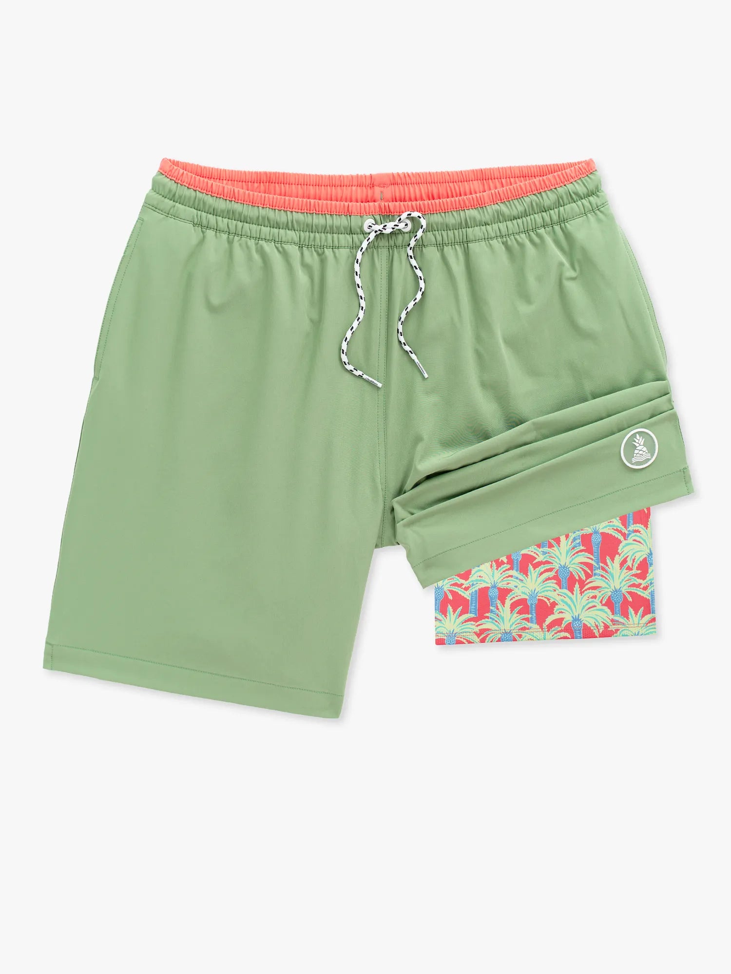 The Alcove Greens 7" (Classic Lined Swim Trunk w/ SP WB)