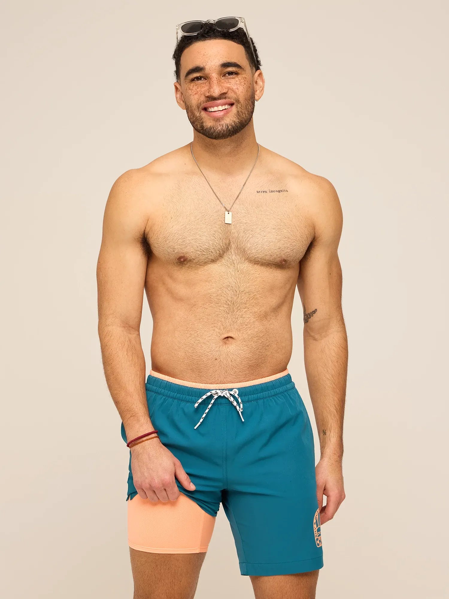 The Rusty Cobalts 7" (Classic Lined Swim Trunk w/ SP WB)