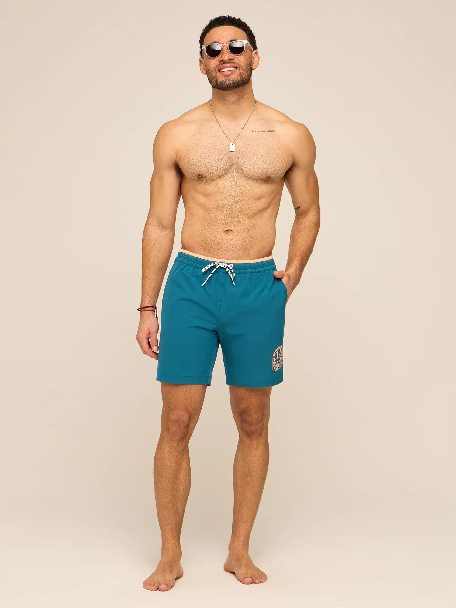 The Rusty Cobalts 7" (Classic Lined Swim Trunk w/ SP WB)