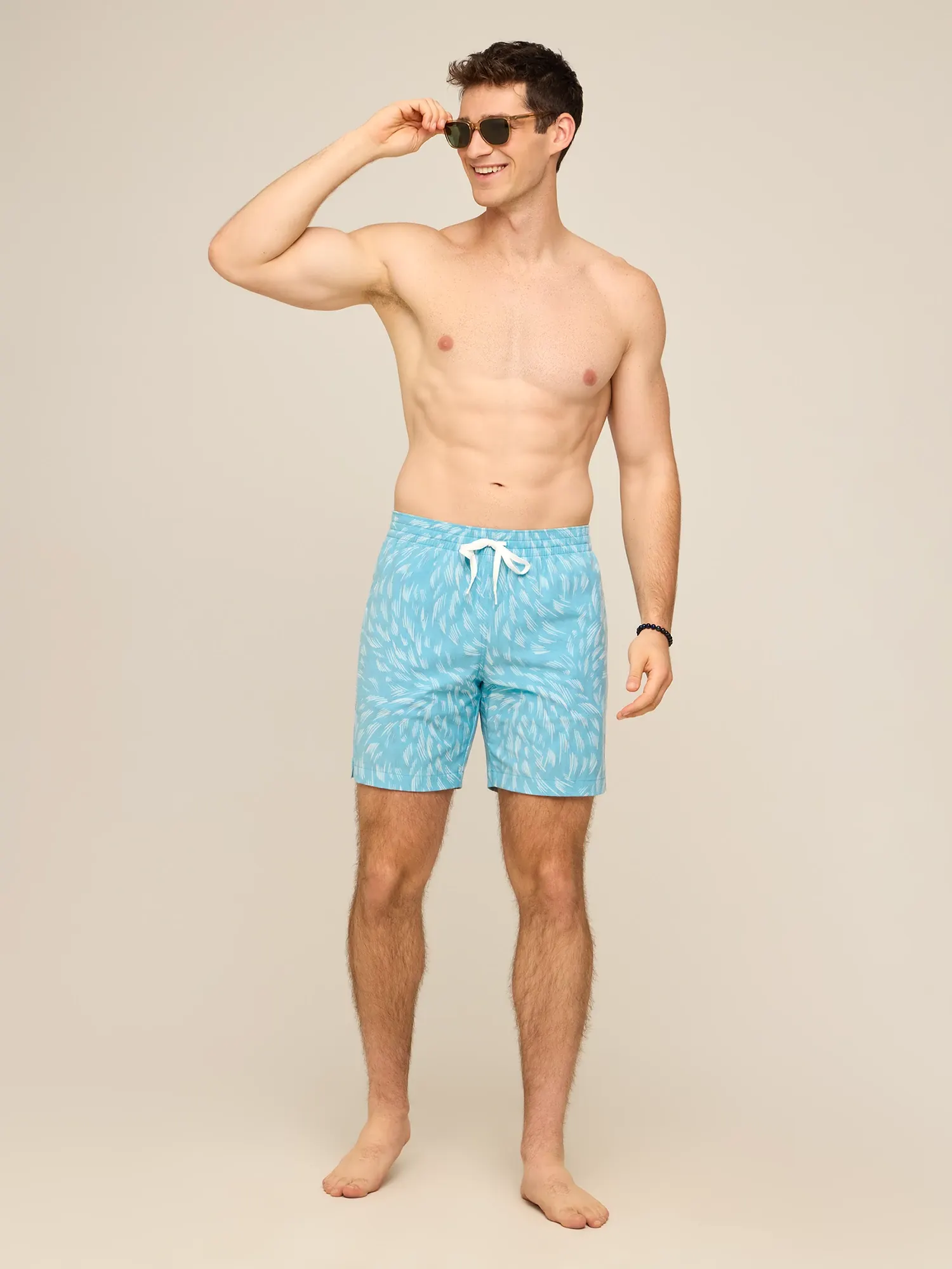 The Turquoise Tides 7" (Classic Swim Trunk)