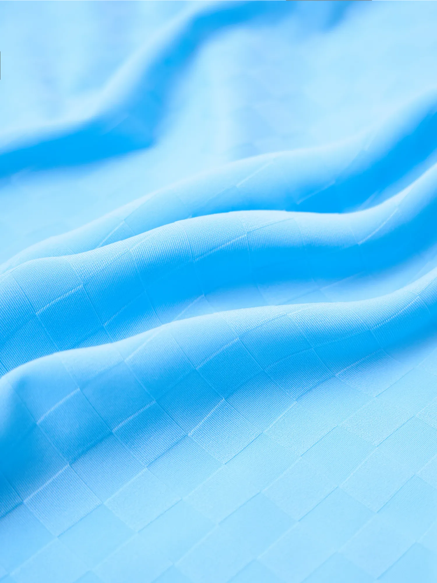 The Afternoon Blue (Textured Performance Polo)