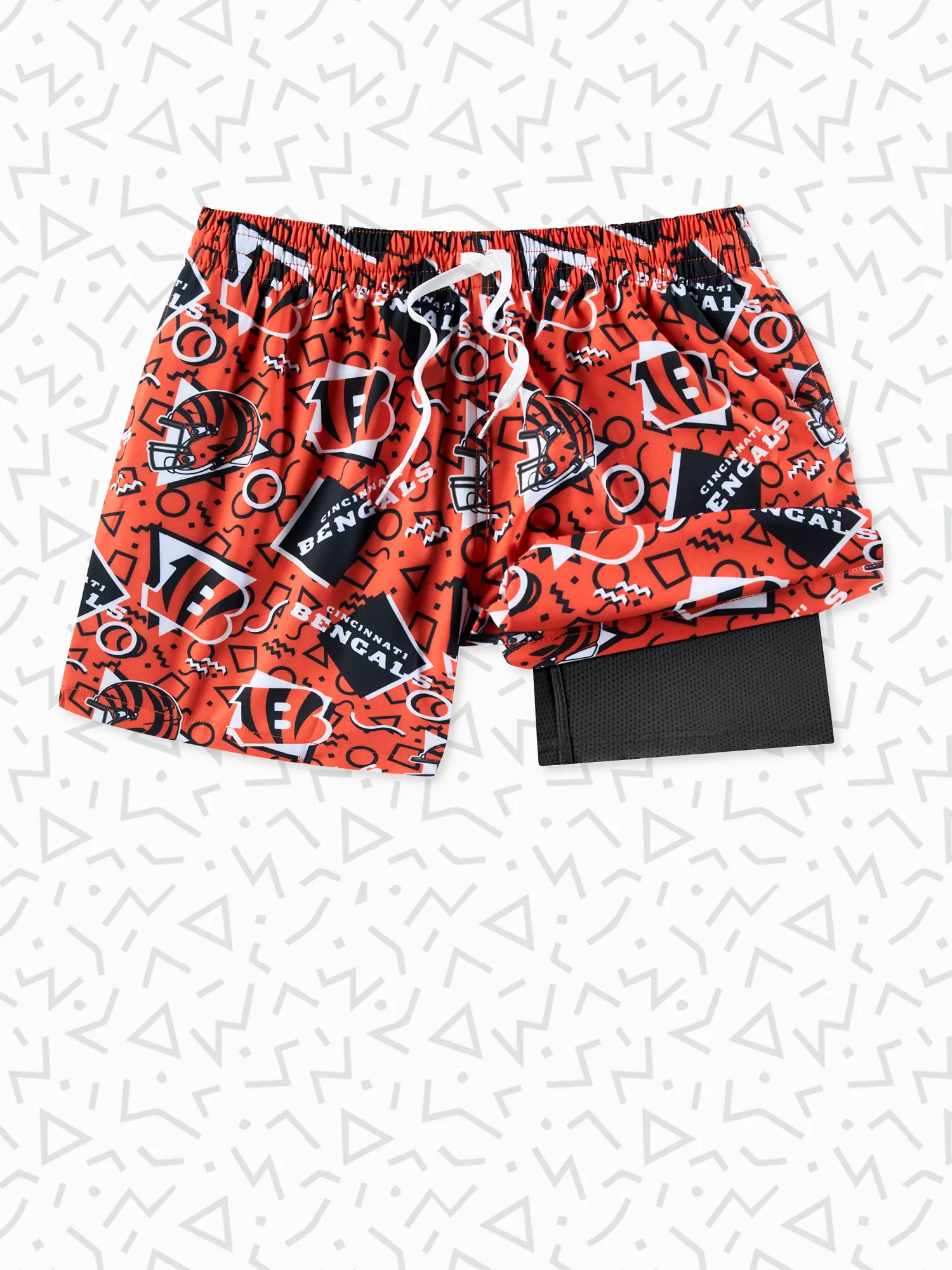 The Bengals Game Day Fit  5.5"  (Classic Lined Swim)