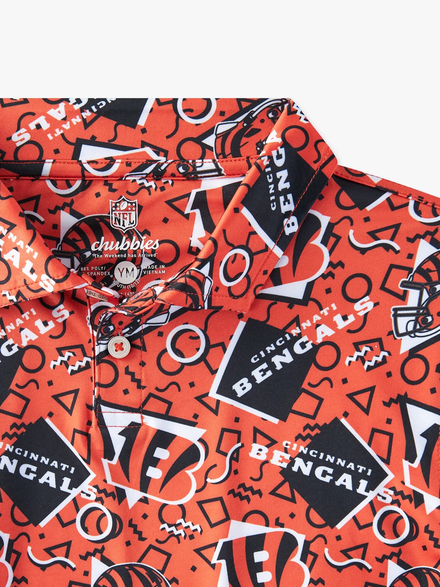 The Bengals Game Day Fit (Boys Performance Polo)