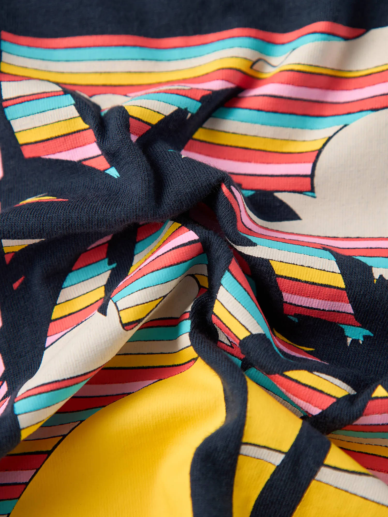 The Big Wave (Youth Non Pocket T-Shirt) - Navy