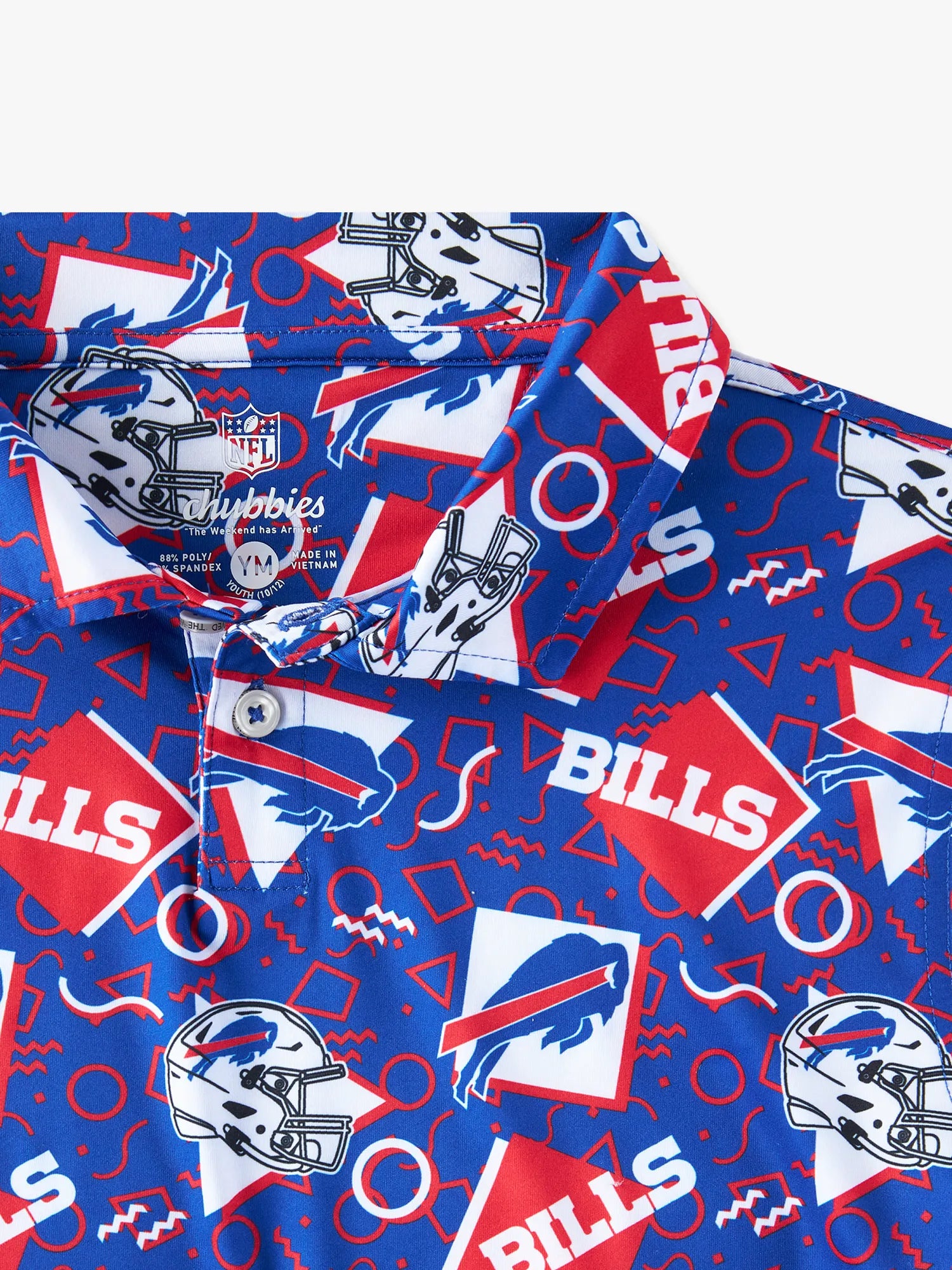 The Bills Game Day Fit (Boys Performance Polo)