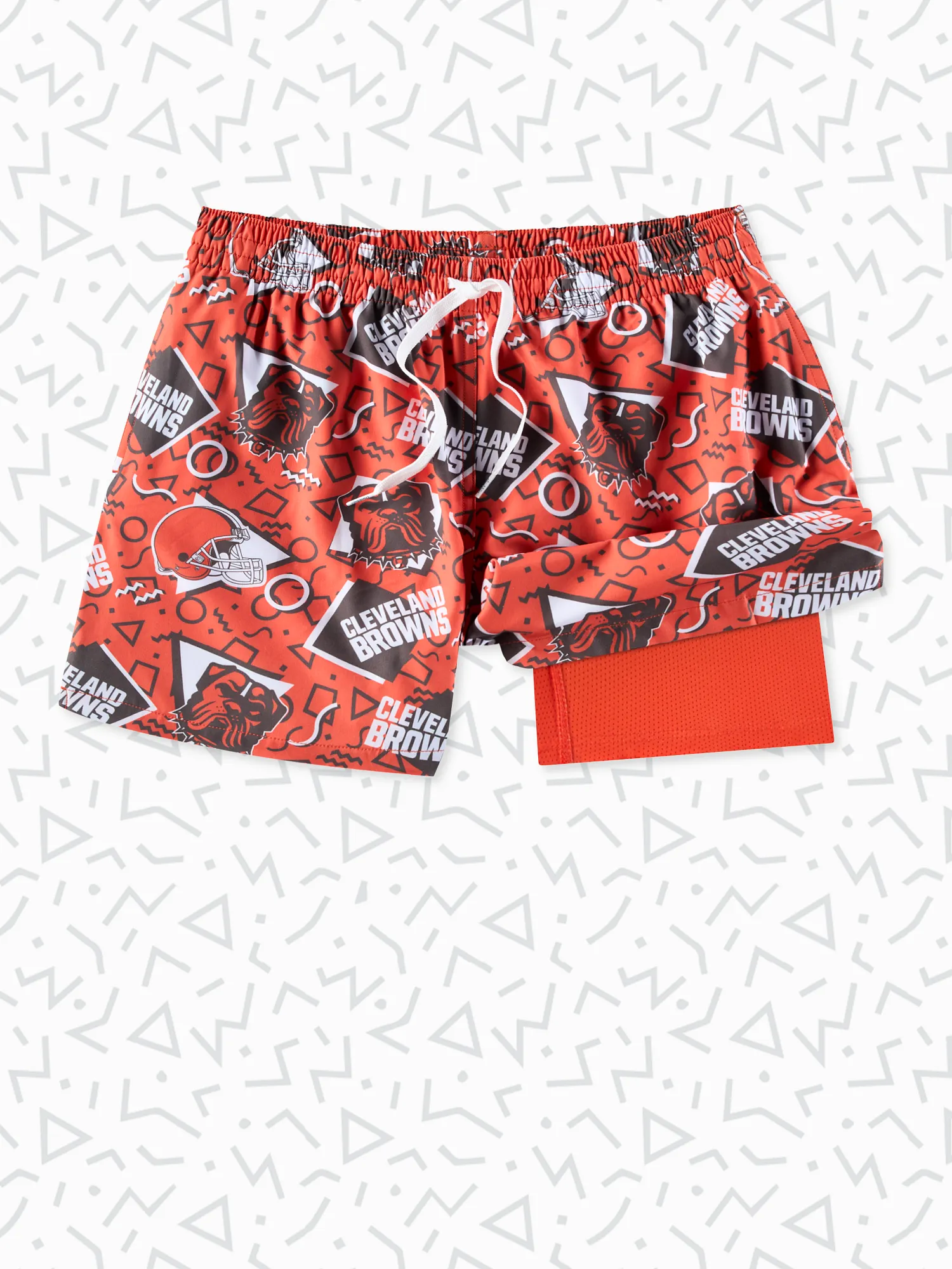 The Browns Game Day Fit  5.5"  (Classic Lined Swim)