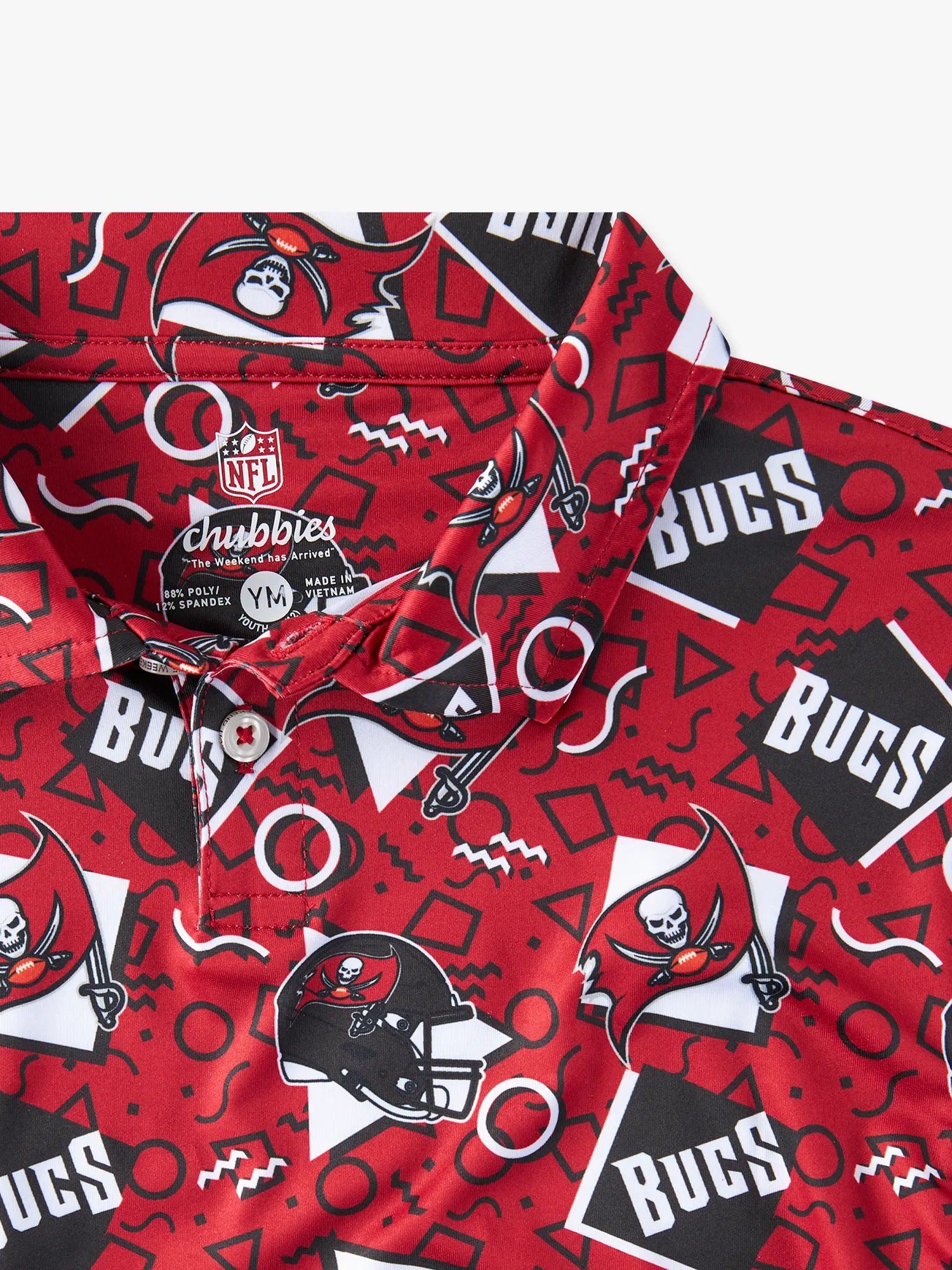 The Buccaneers Game Day Fit (Boys Performance Polo)