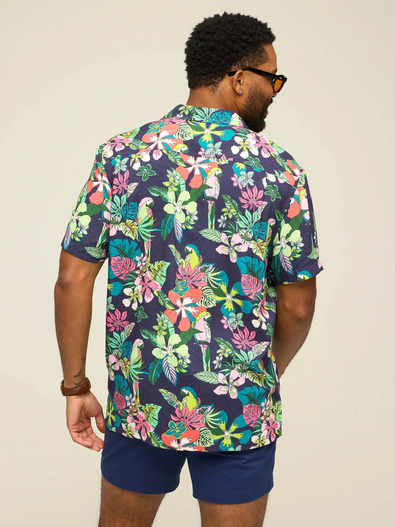 5232-the-canopy-rayon-sunday-shirt-navy-2.webp The Canopy (Rayon Sunday Shirt)- Navy