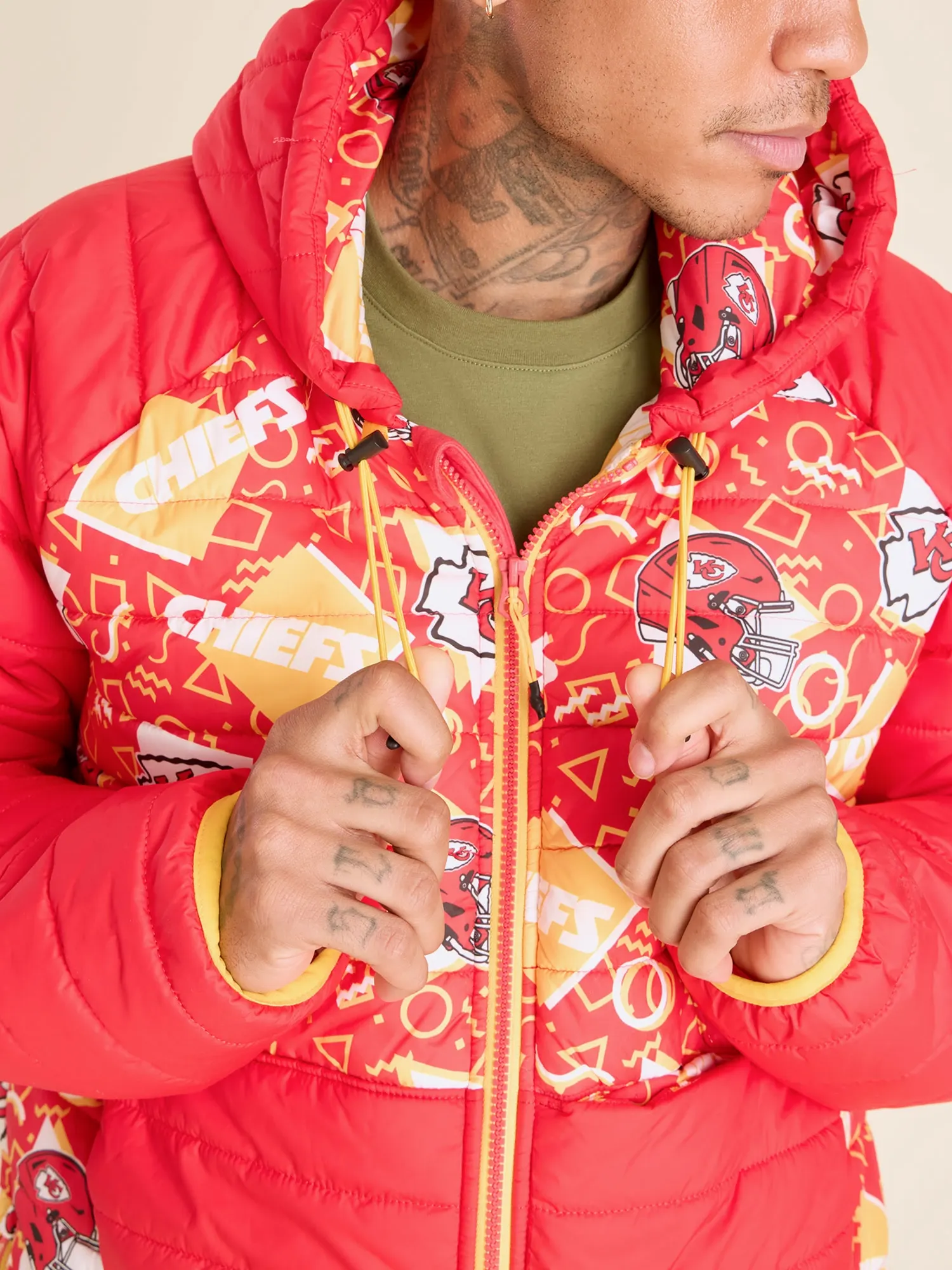 The Chiefs Game Day Fit (NFL Puffer Chubbsie)