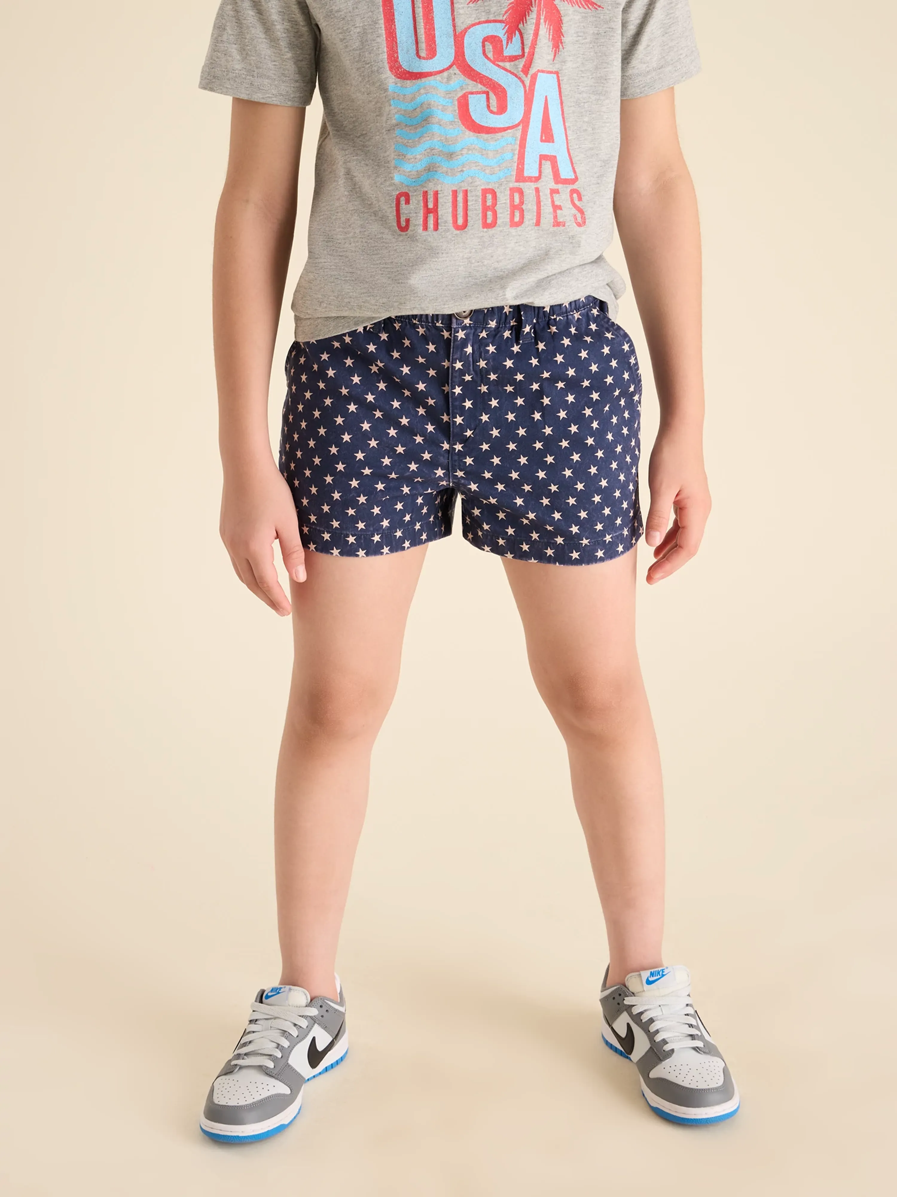 The Chubmander in Chiefs (Boys Originals Shorties)