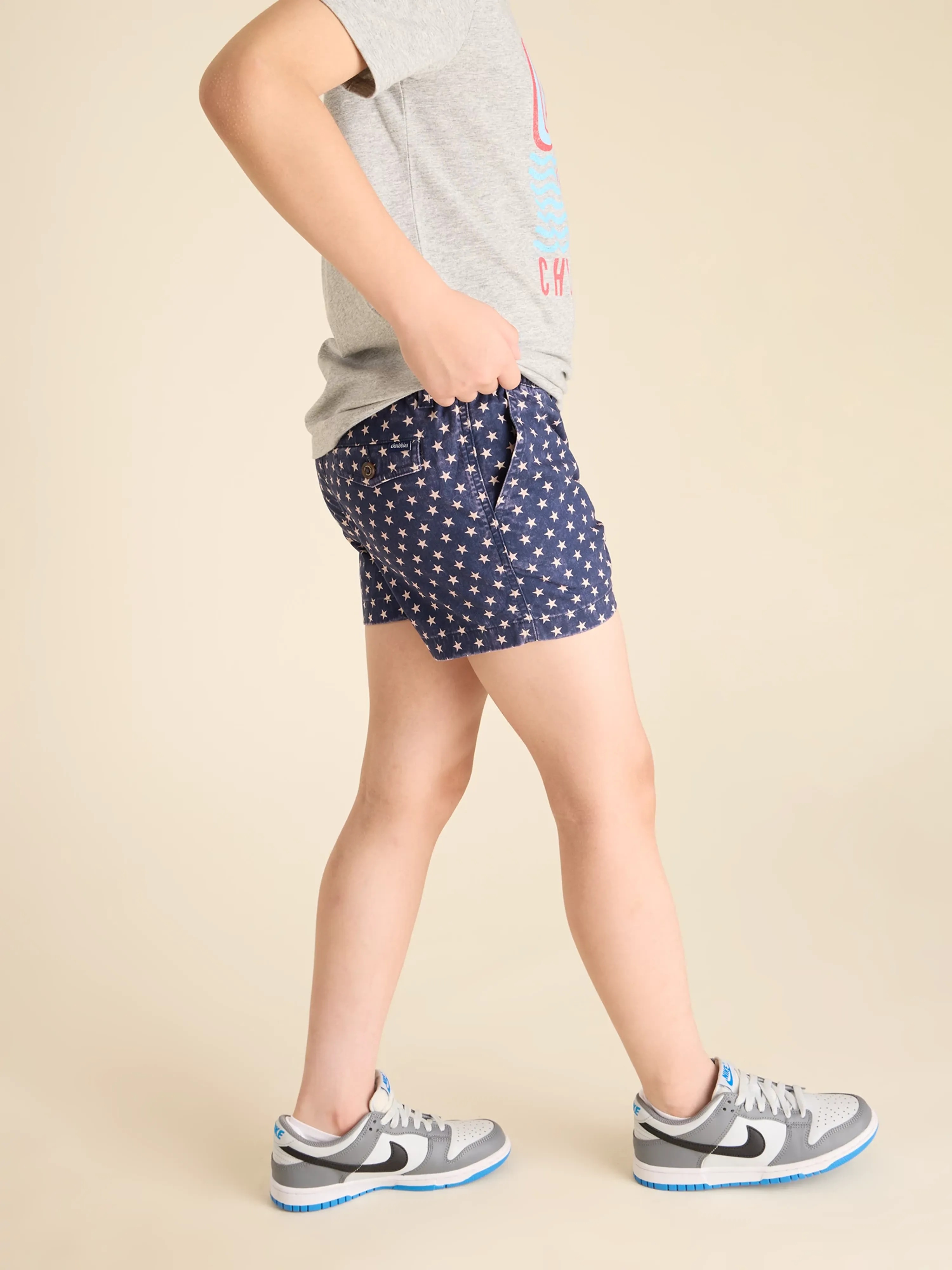 The Chubmander in Chiefs (Boys Originals Shorties)