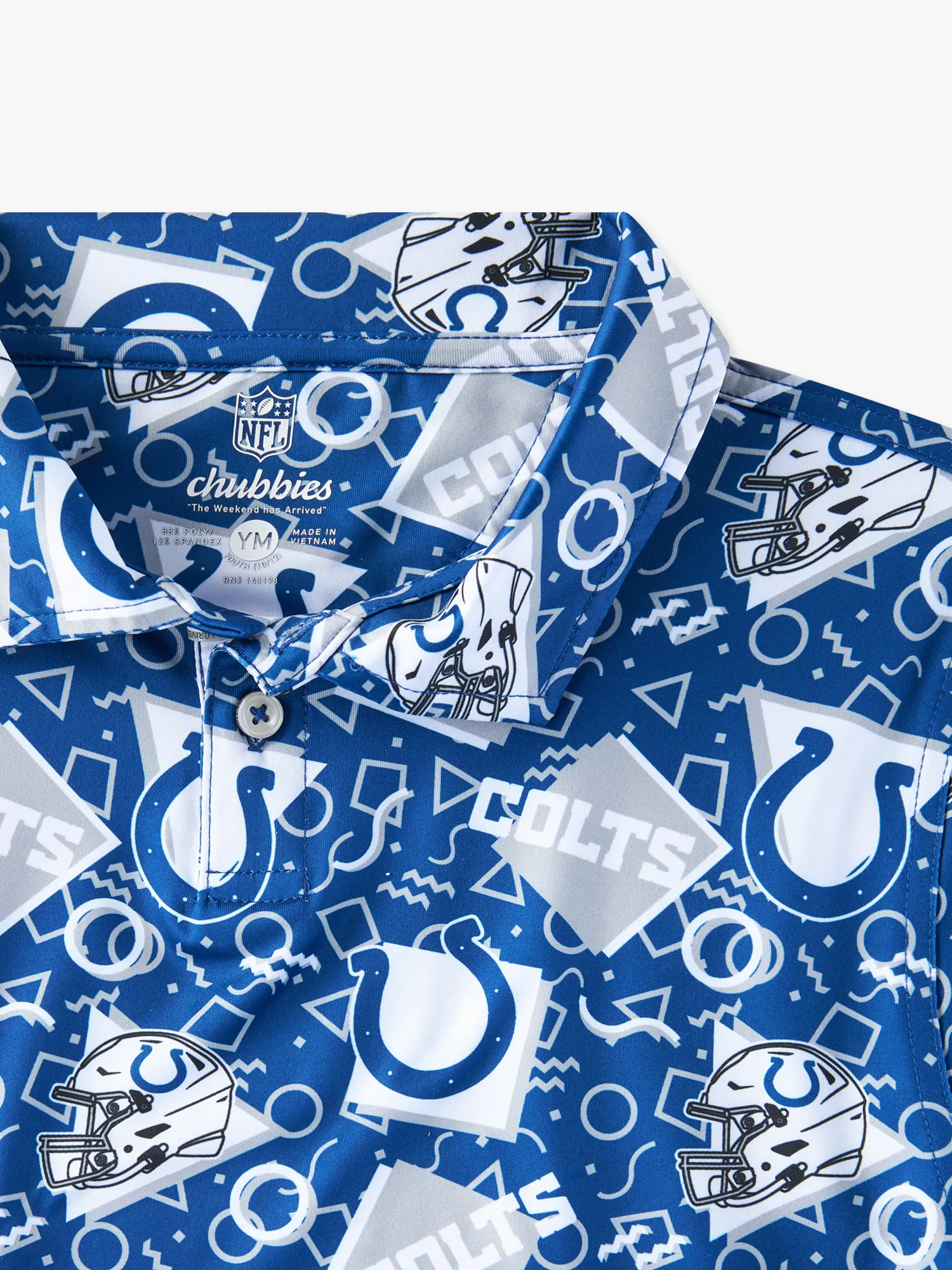 The Colts Game Day Fit (Boys Performance Polo)