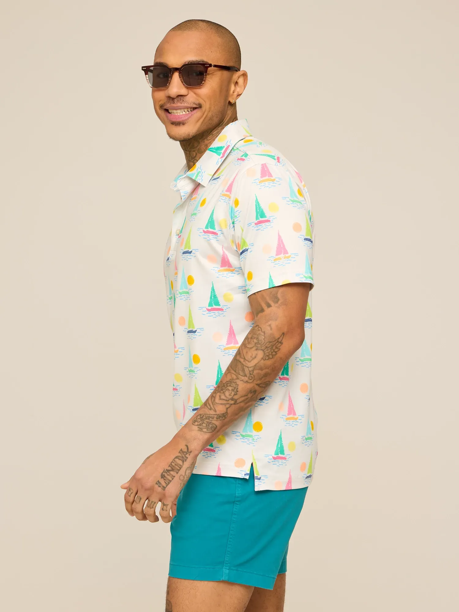 5535-the-come-sail-away-performance-polo-white-3.webp The Come Sail Away (Performance Polo)- White