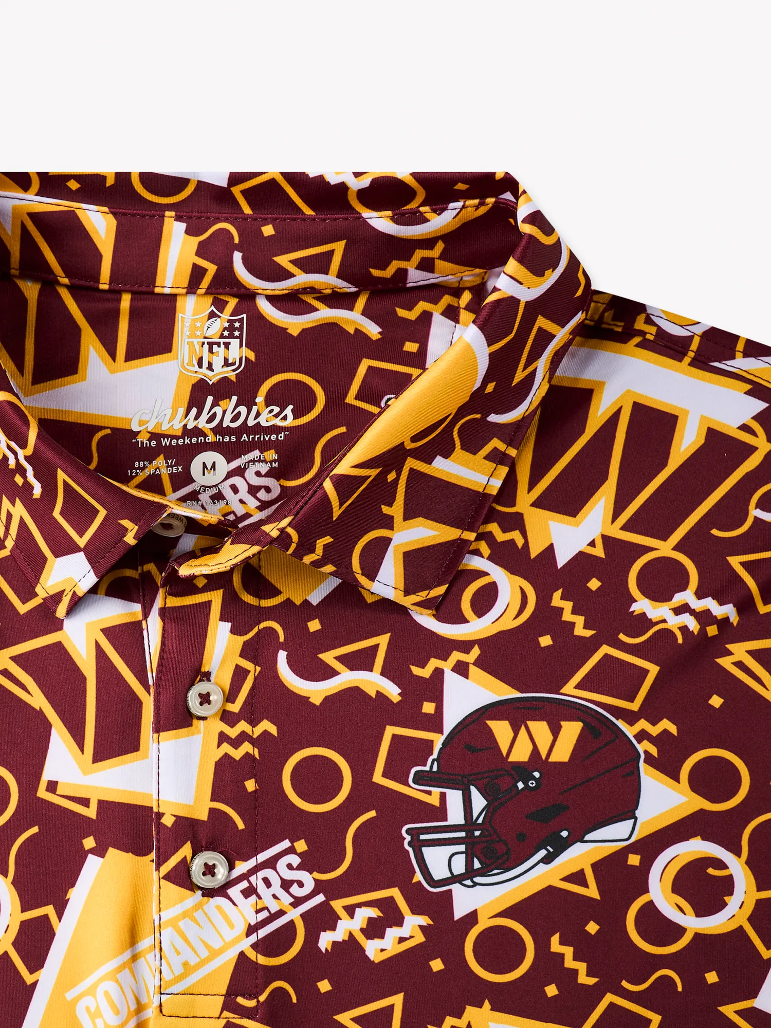 The Commanders Game Day Fit (Performance Polo)