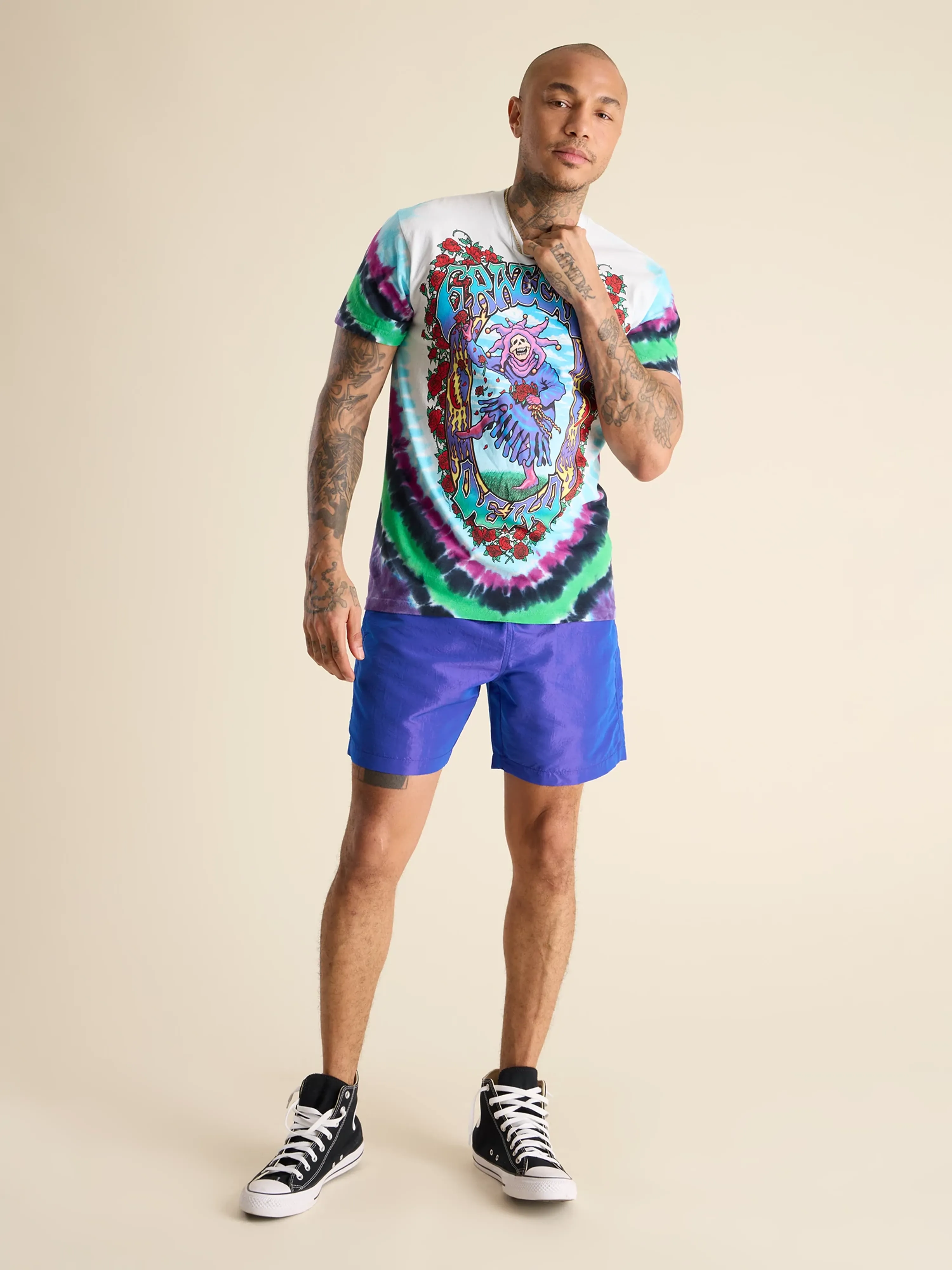 The Steep Purples 6" (Iridescent Freestyle Short)