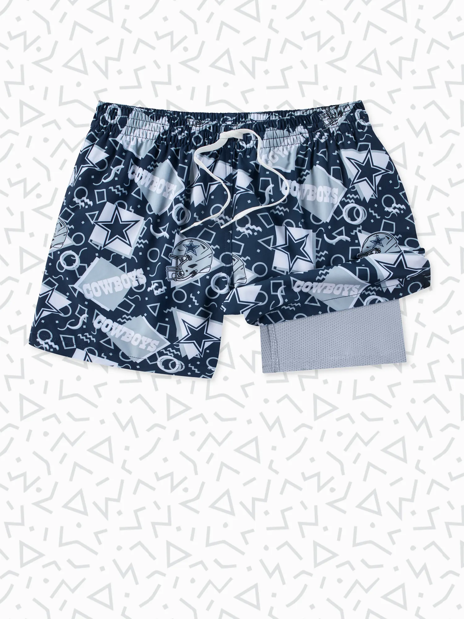 The Cowboys Game Day Fit  5.5"  (Classic Lined Swim)