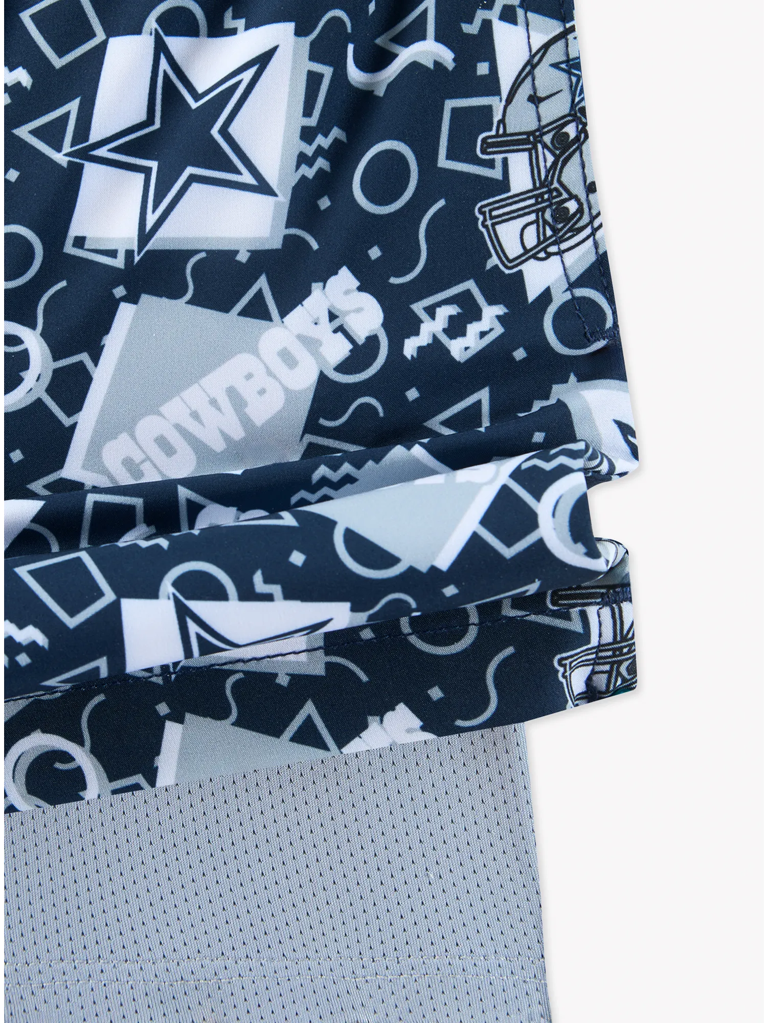 The Cowboys Game Day Fit (Boys Classic Lined Swim Trunk)