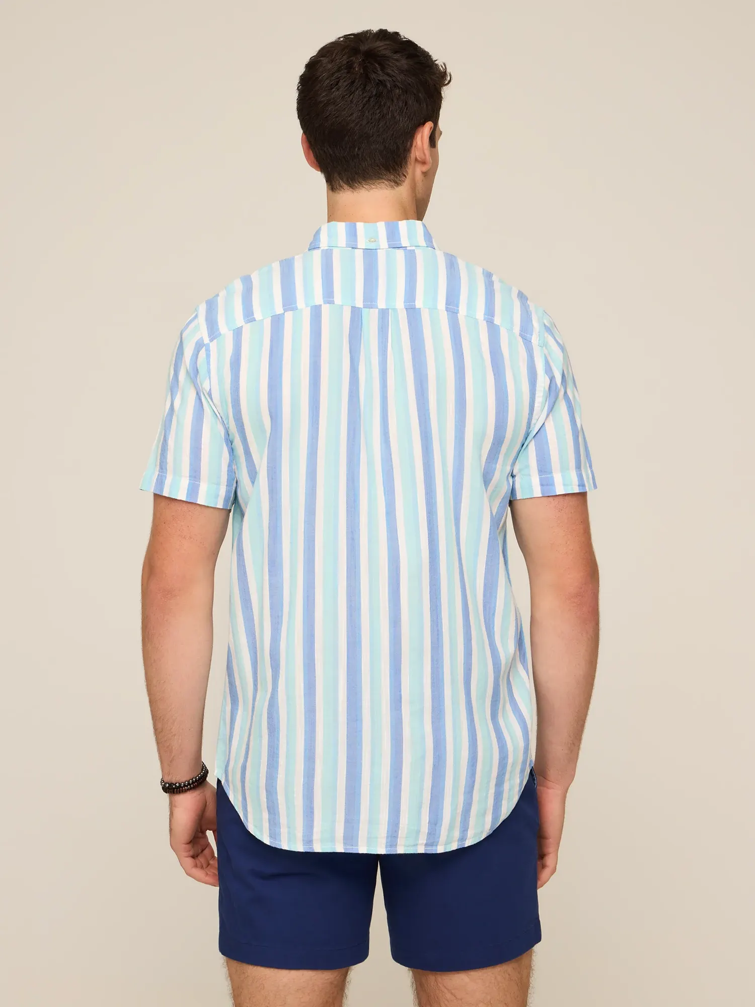 The Deep Sea Streaks (Resort Weave Friday Shirt)