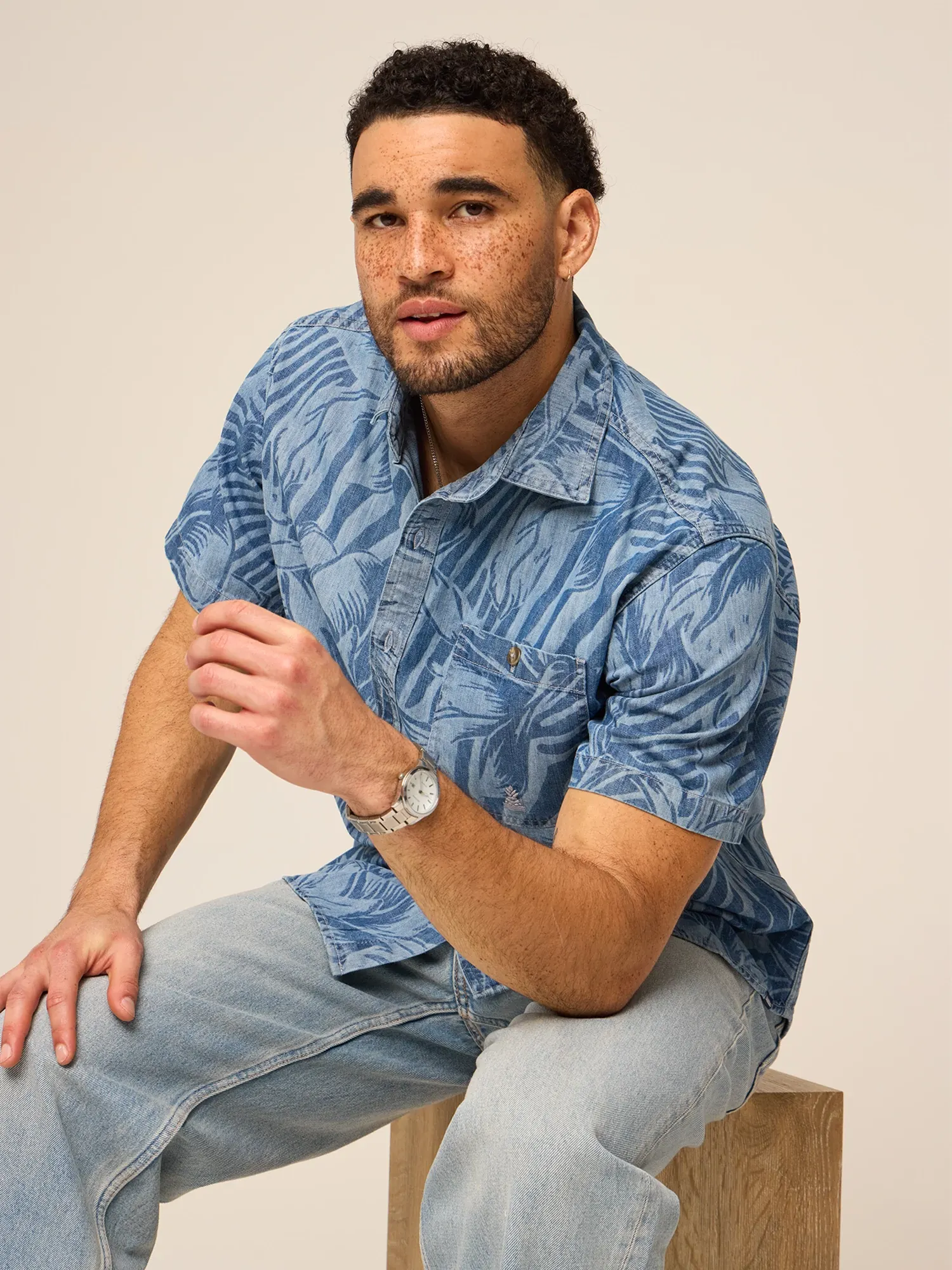The Denim Leaf (Dock Shirt)