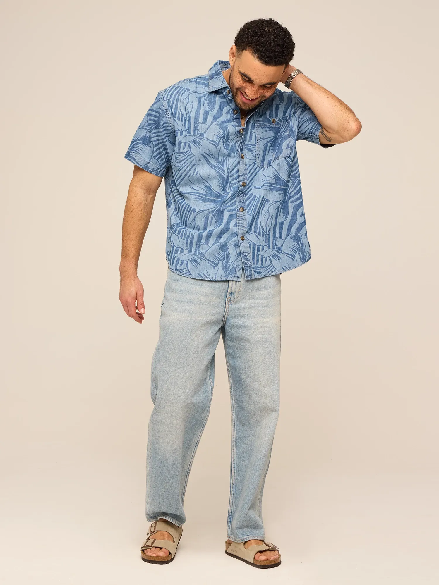 The Denim Leaf (Dock Shirt)