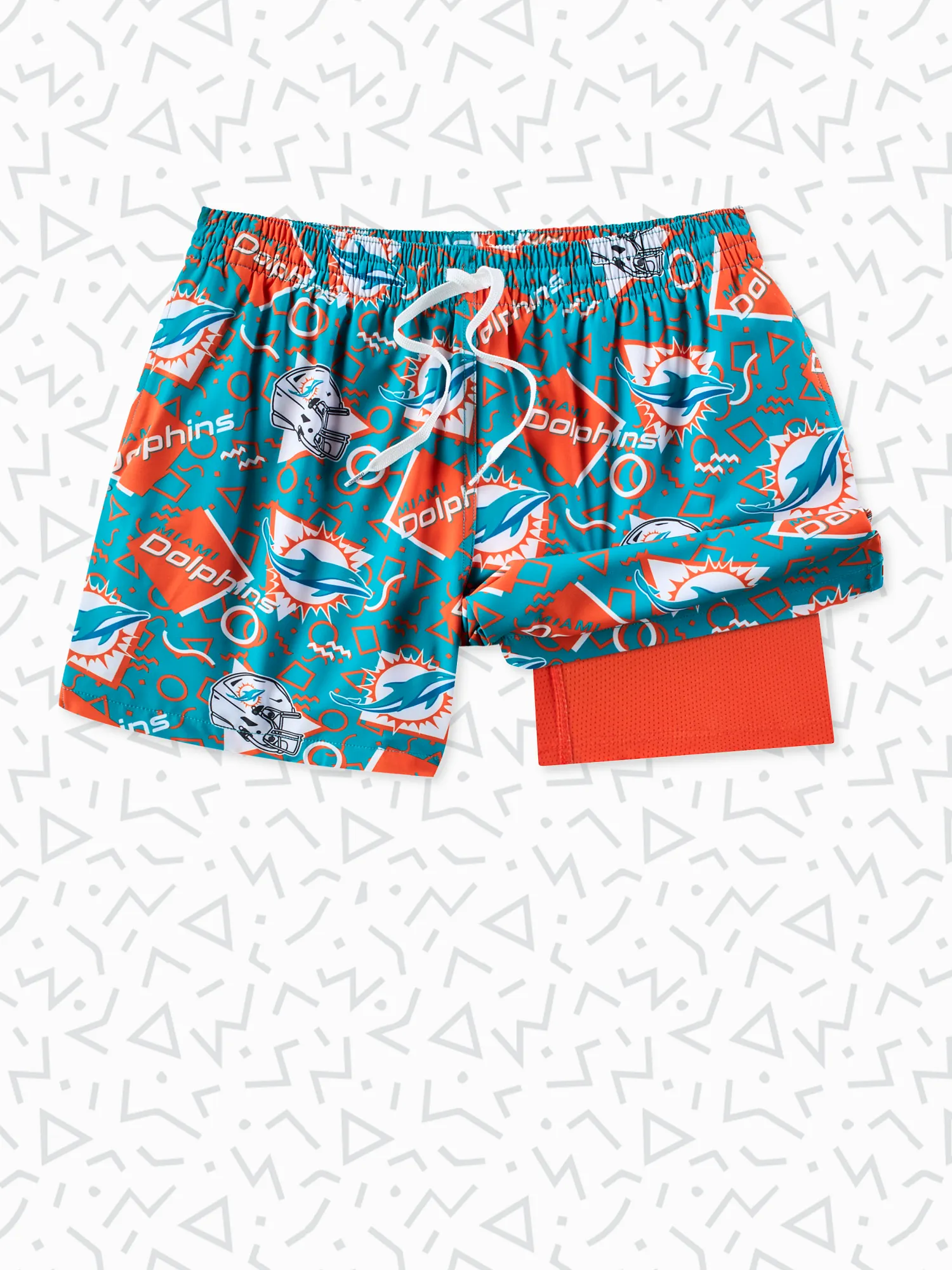 The Dolphins Game Day Fit  5.5"  (Classic Lined Swim)