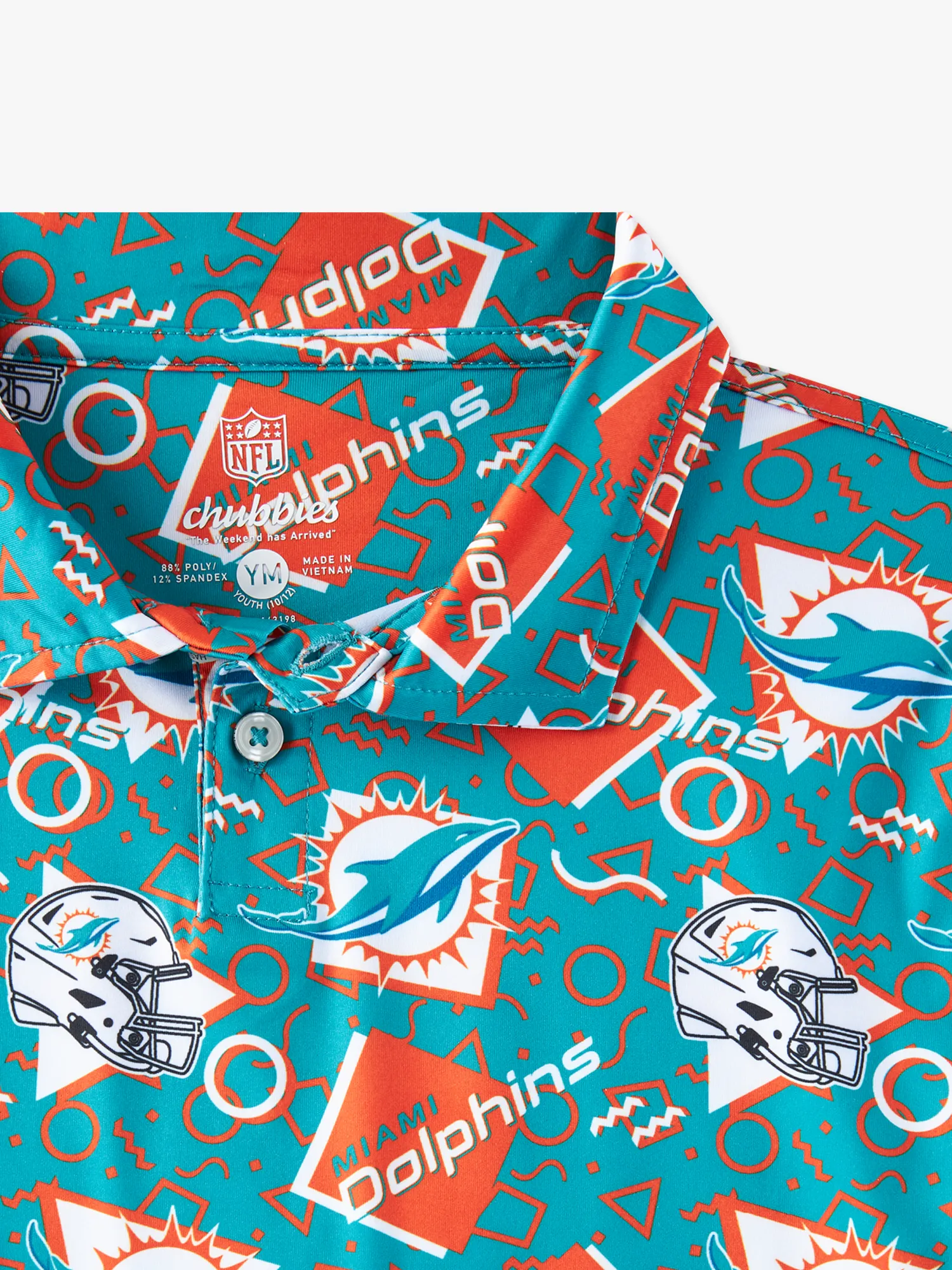 The Dolphins Game Day Fit (Boys Performance Polo)