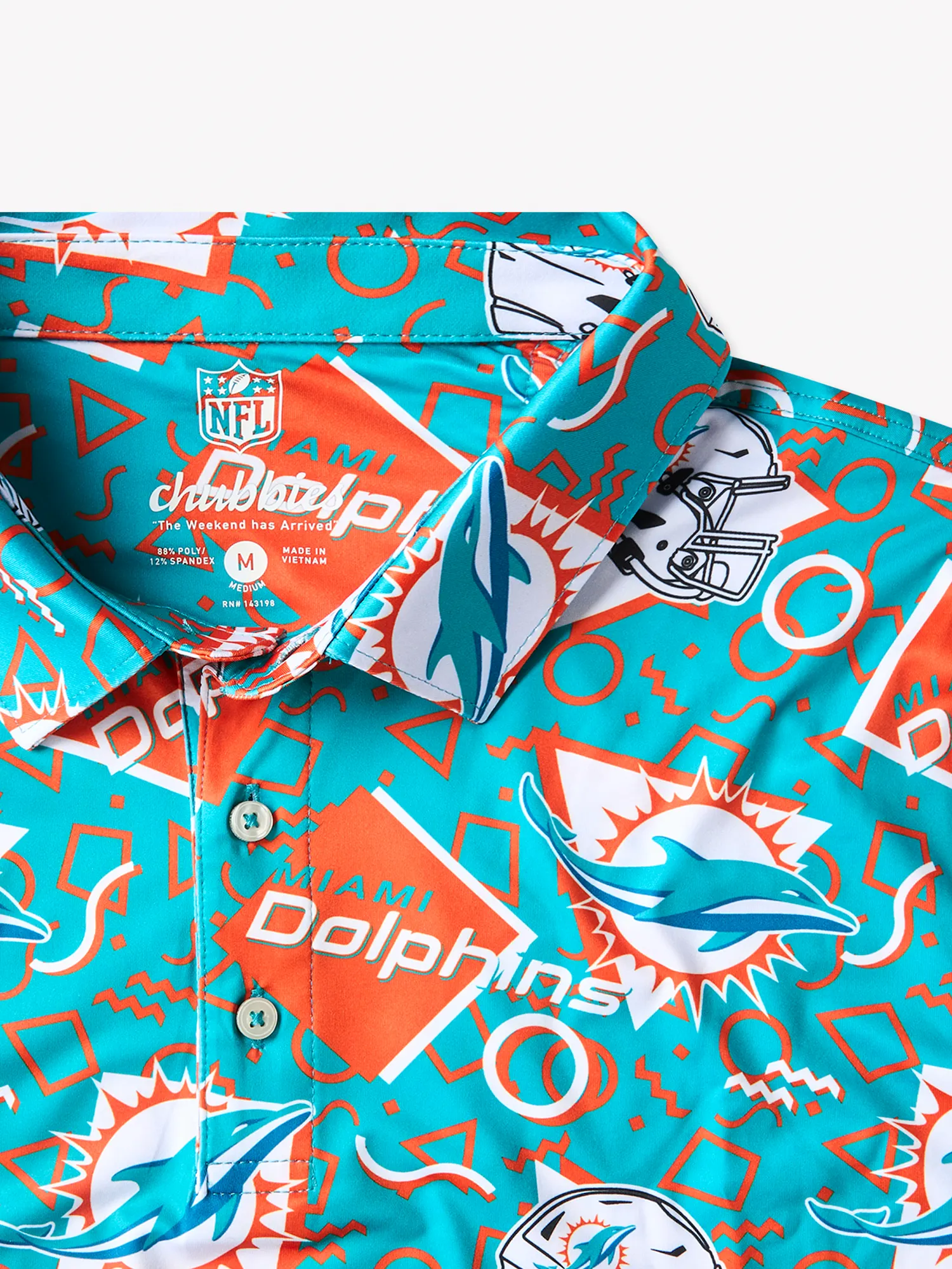 The Dolphins Game Day Fit (Performance Polo)