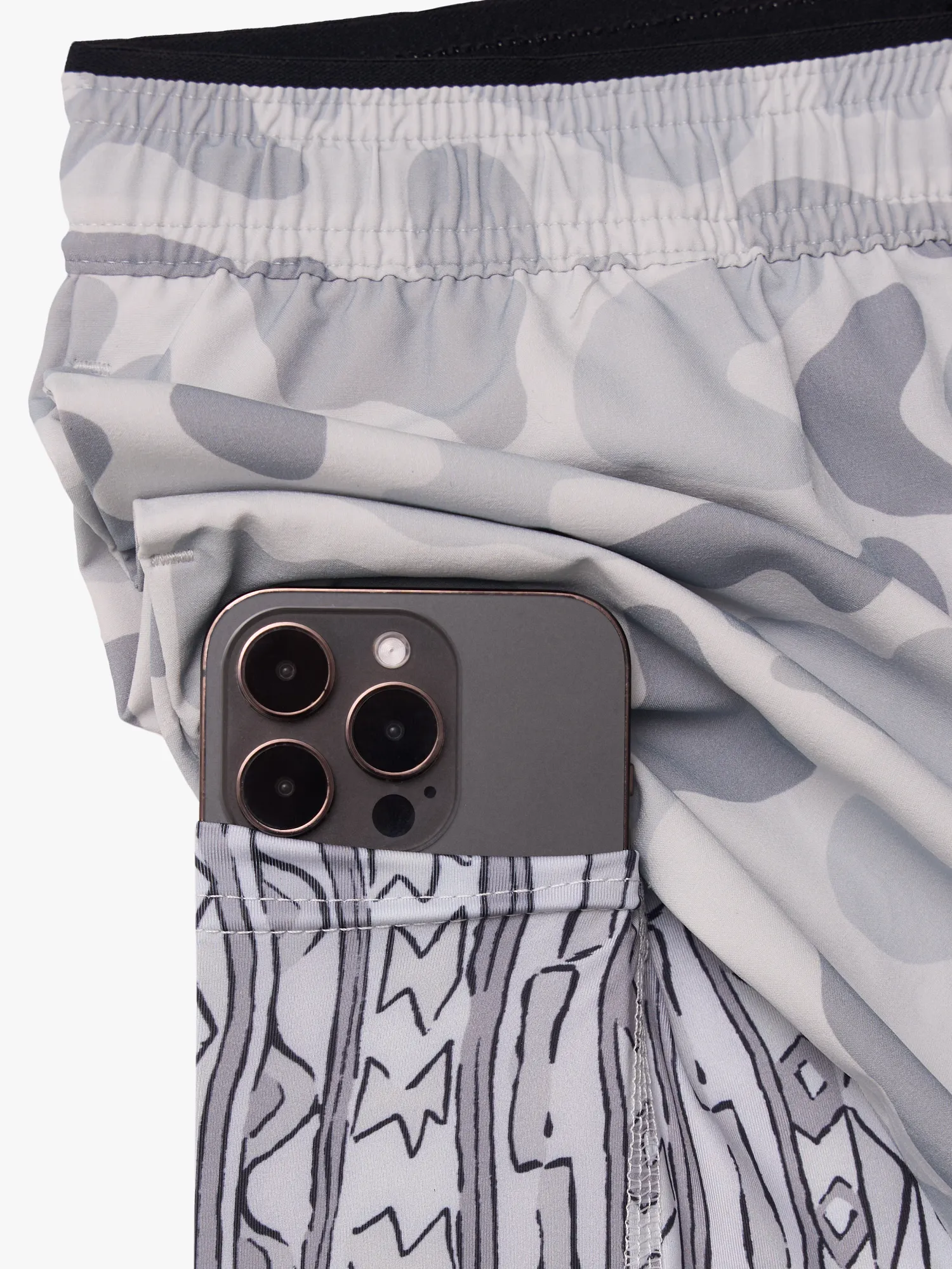 The Duck & Cover (Boys Ultimate Training Short)- Gray