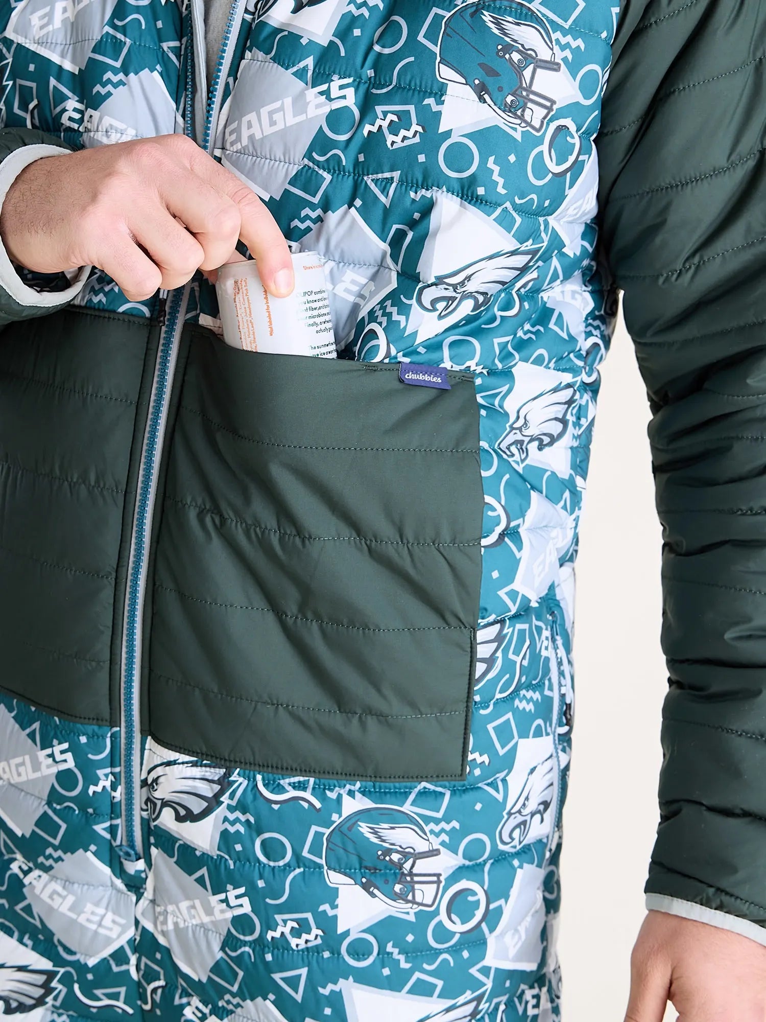 The Eagles Game Day Fit (NFL Puffer Chubbsie)