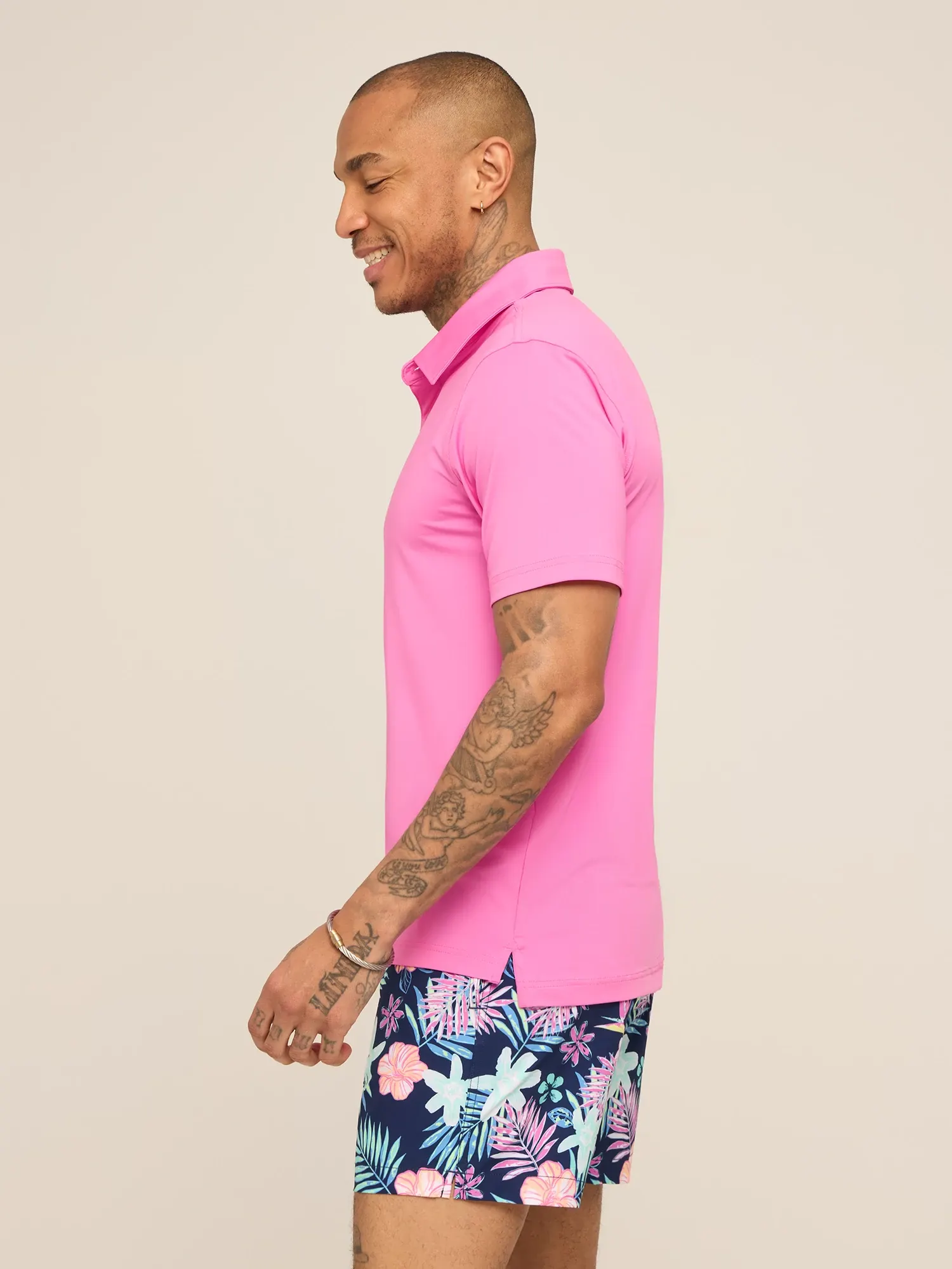 The Flamingo Fizz (Performance Polo)