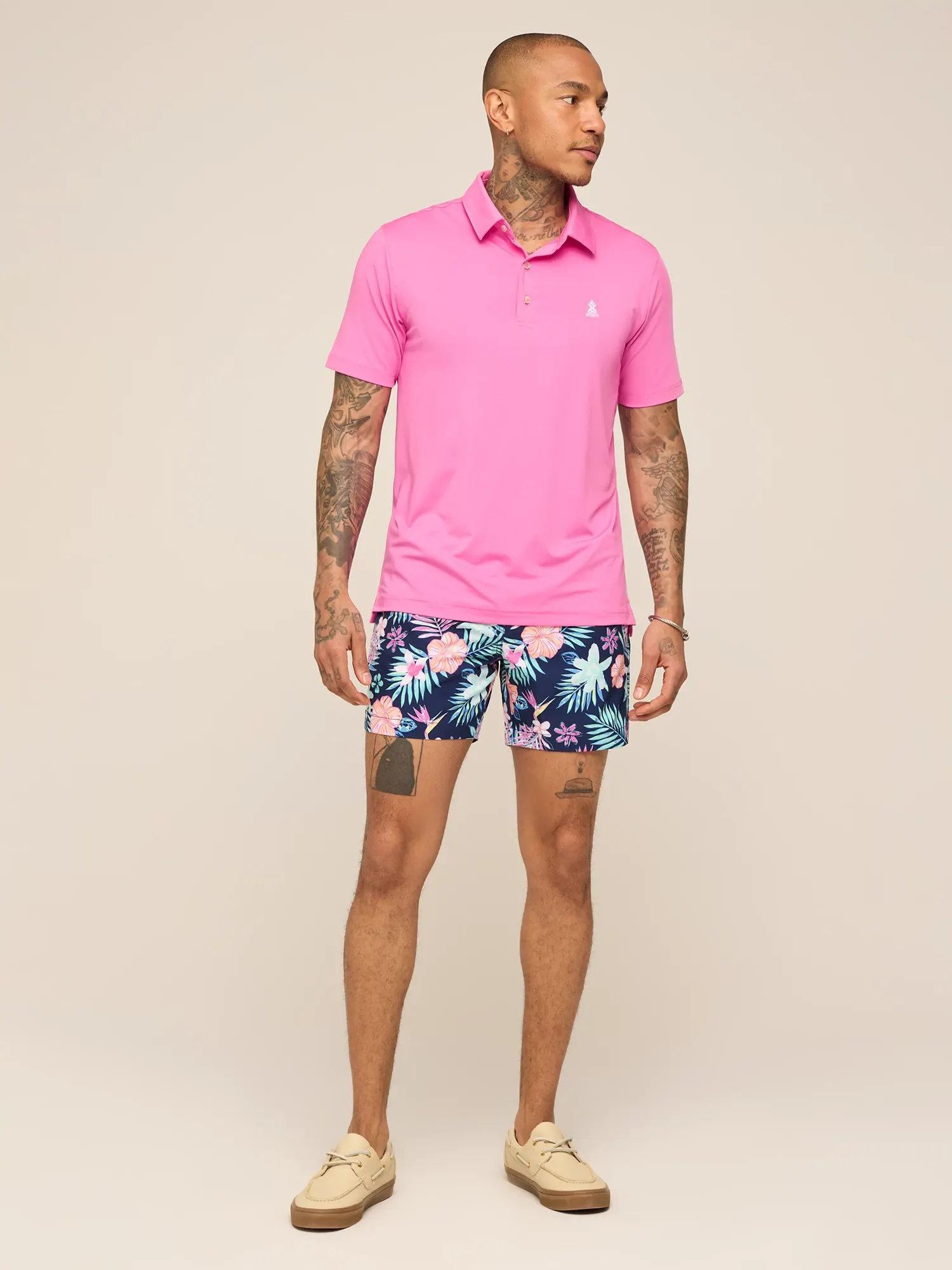 The Flamingo Fizz (Performance Polo)