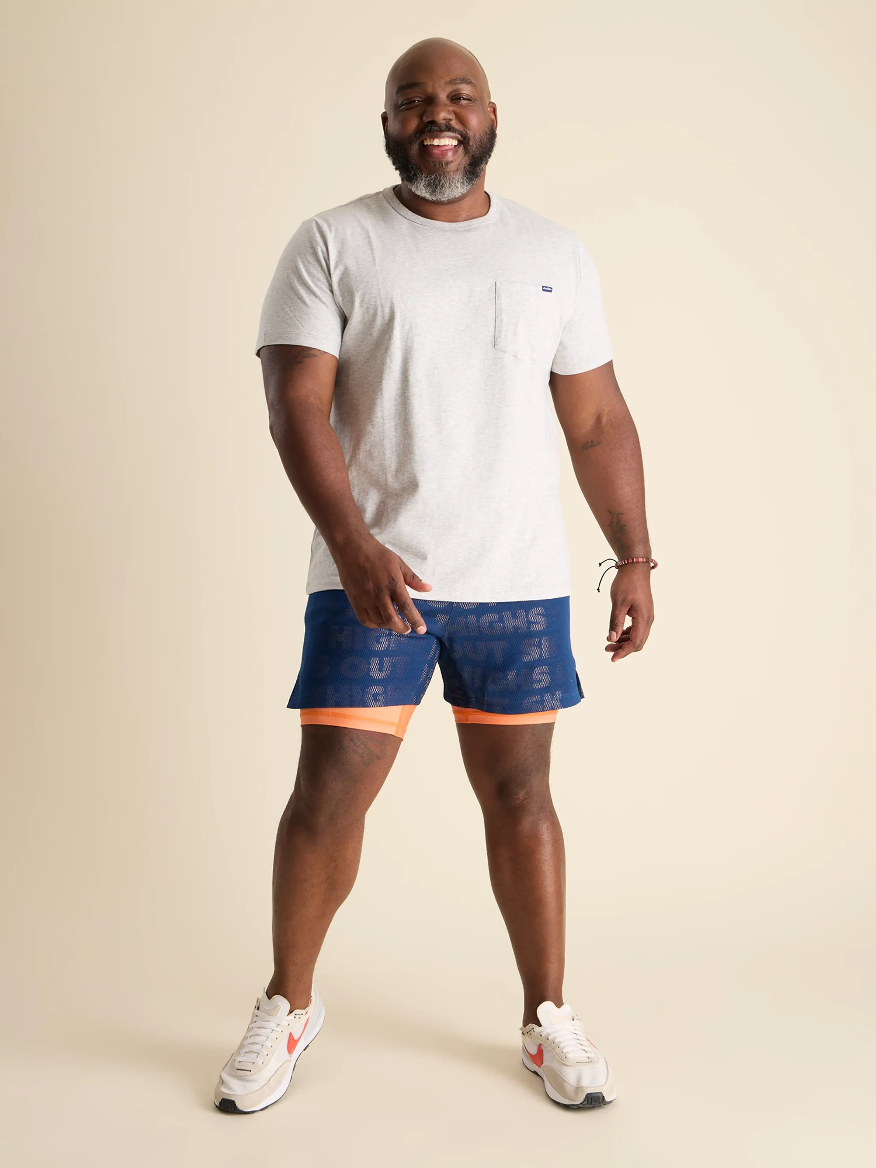The Navy Read All About Its 5.5" (Mesh Training Short)