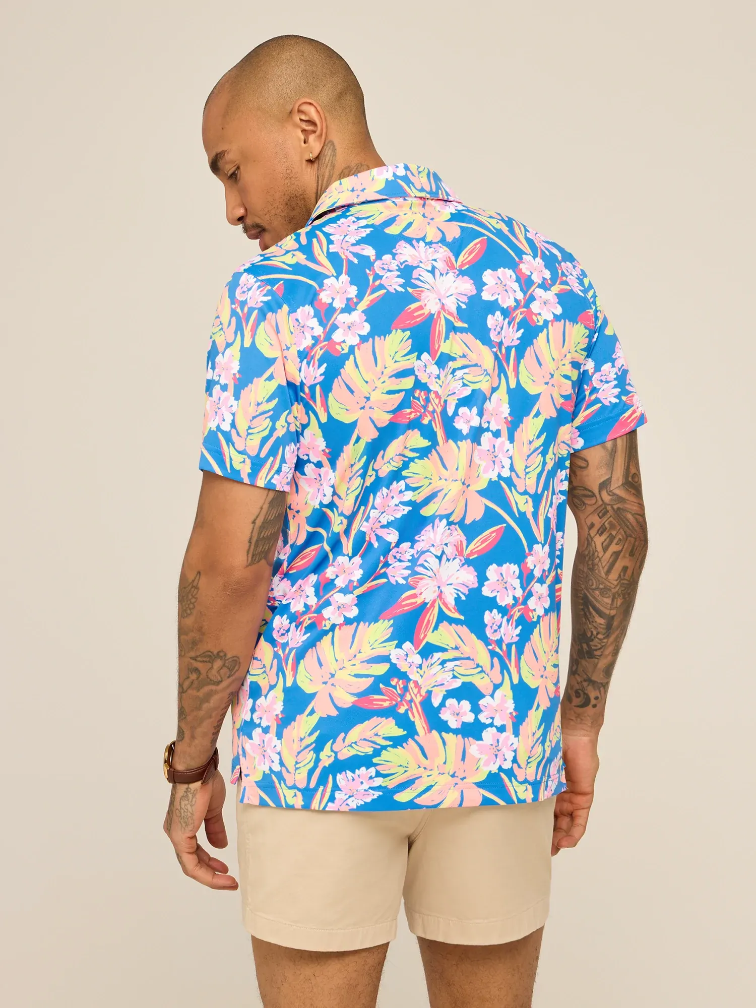 The Garden Glow (Range Polo)- Powder Blues