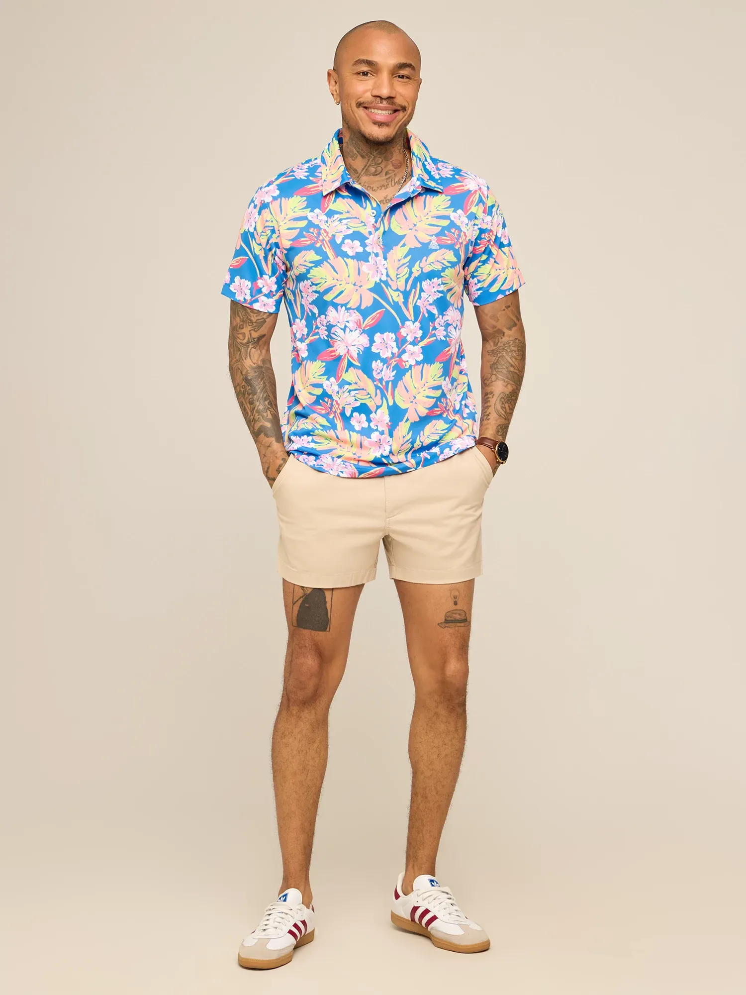 The Garden Glow (Range Polo)- Powder Blues