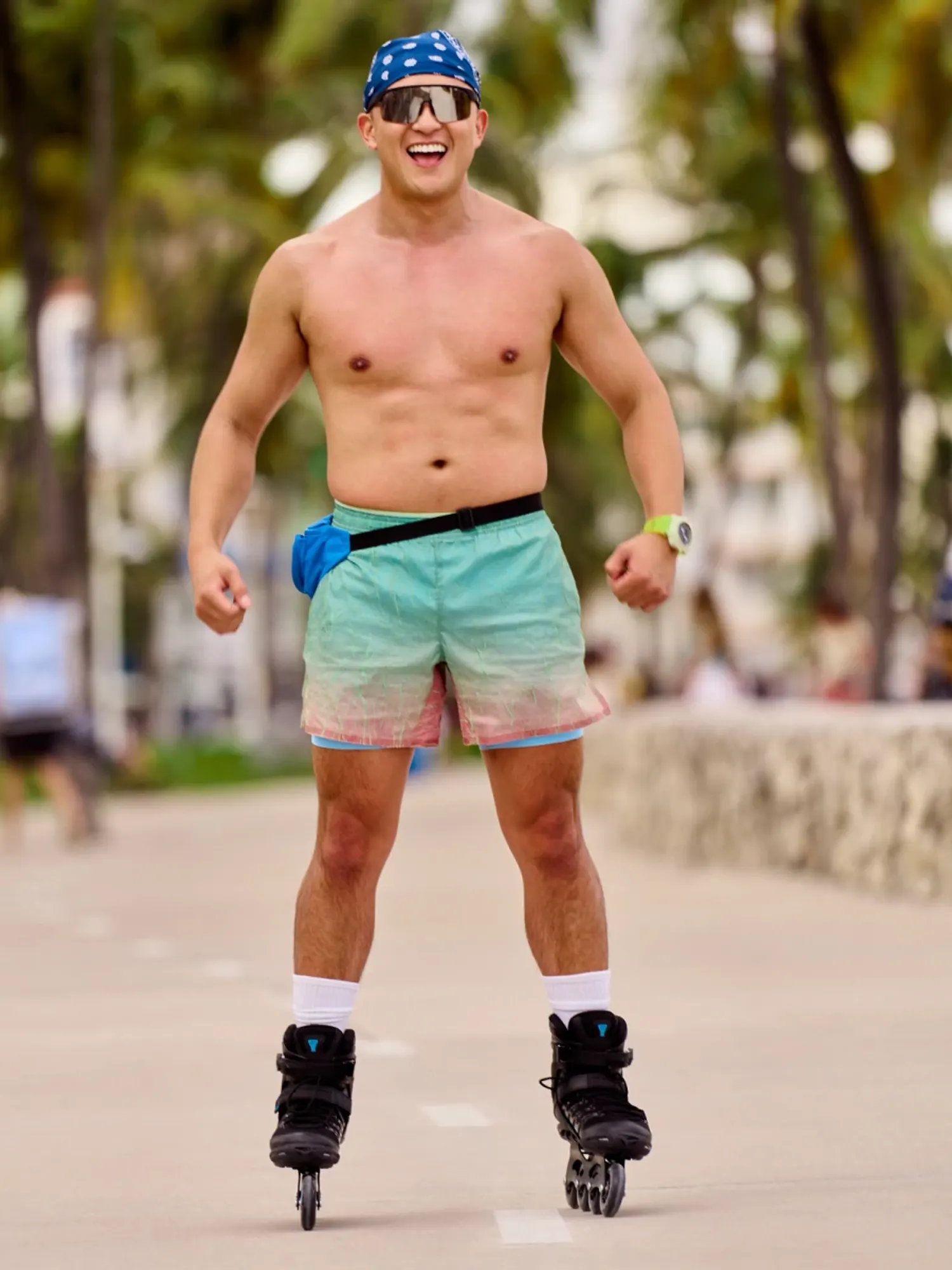 The Indigo Fizzes 5.5" (Crinkle Ultimate Training Short)