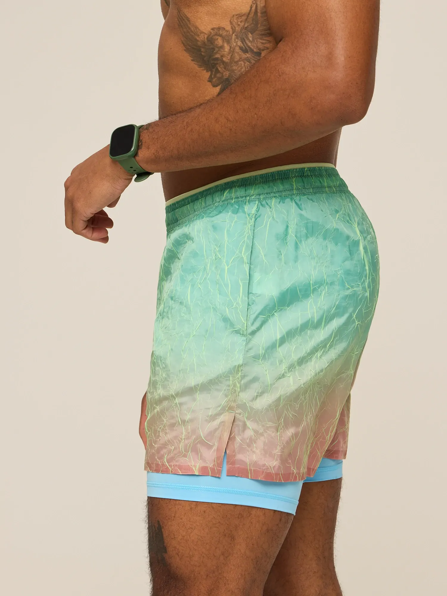 The Indigo Fizzes 5.5" (Crinkle Ultimate Training Short)