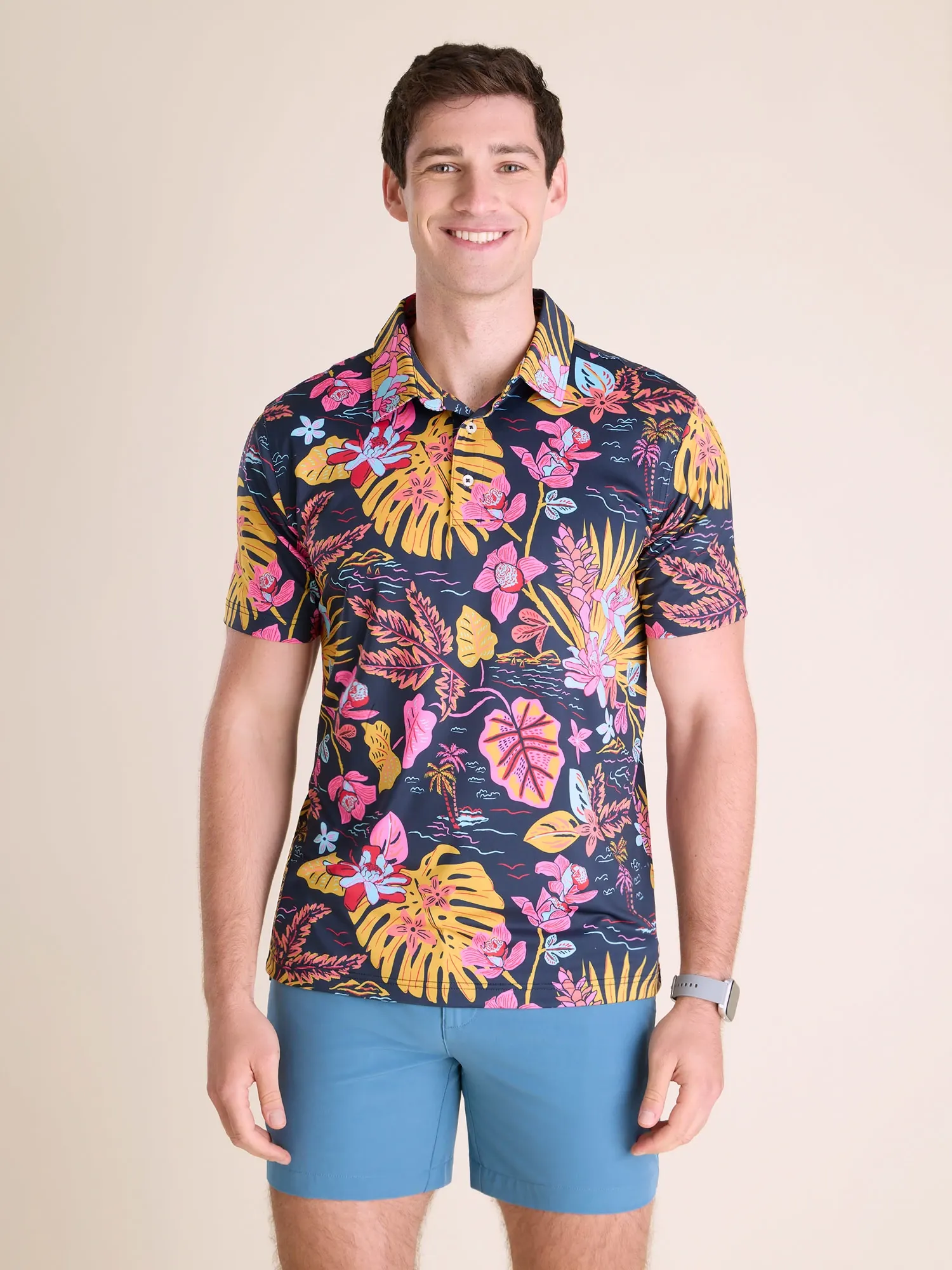 The Leafscape (Performance Polo)
