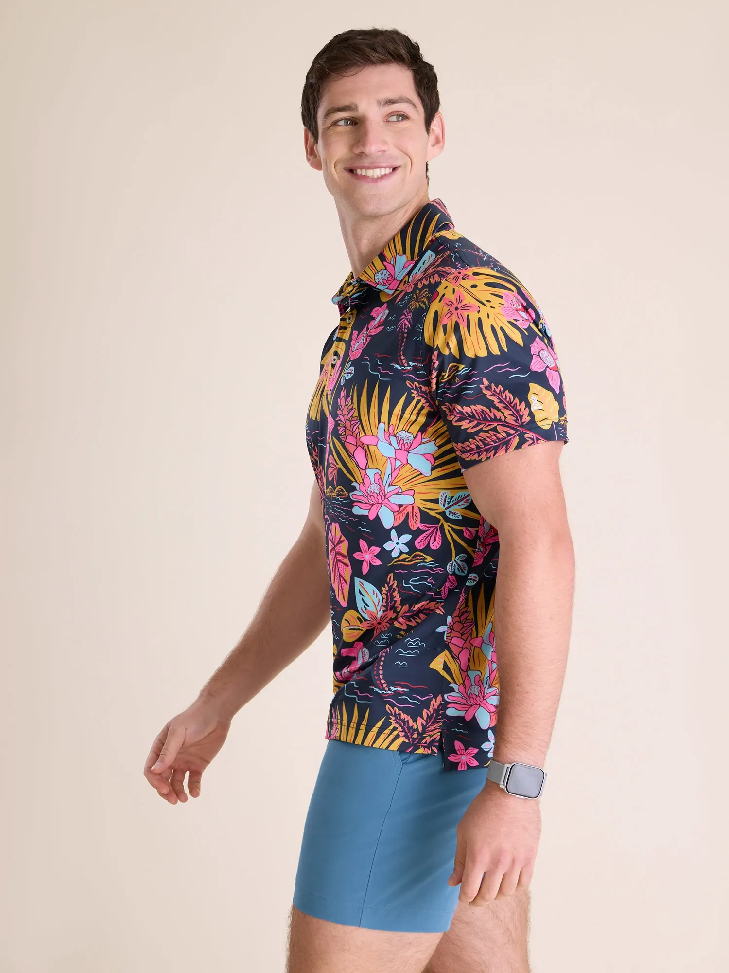 The Leafscape (Performance Polo)