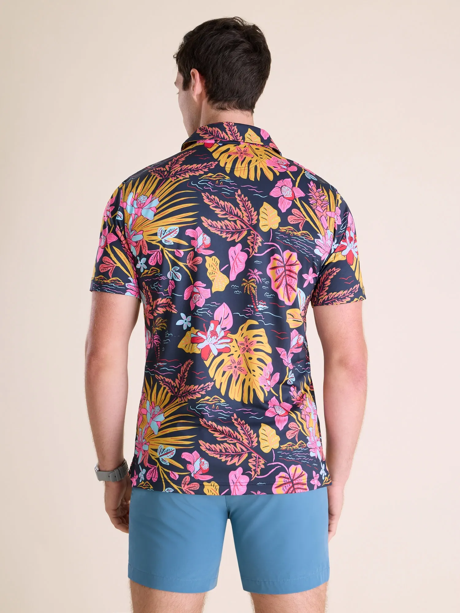 The Leafscape (Performance Polo)