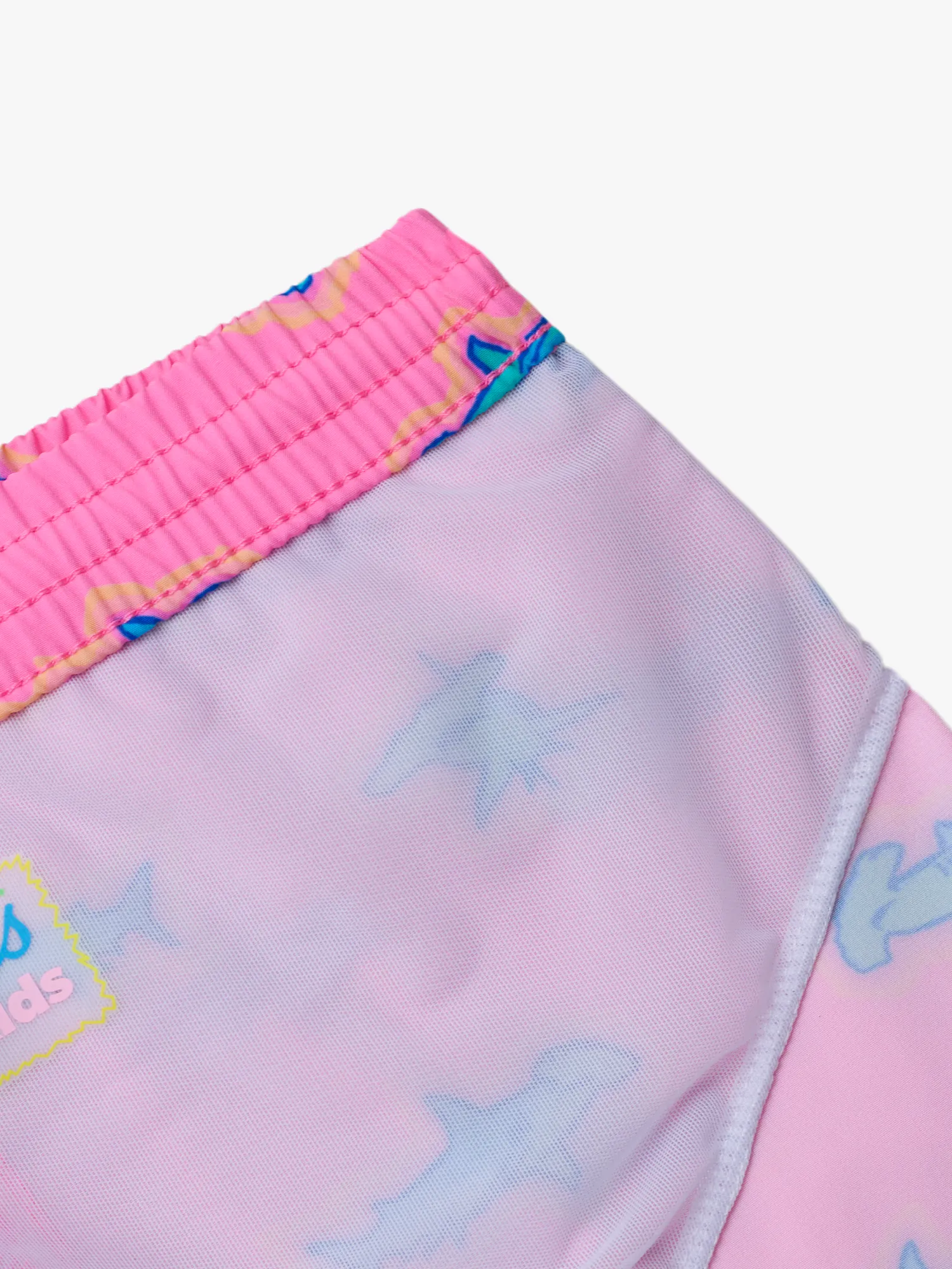 The Lil Pink Apex Swimmers (Toddler Swim Trunk)
