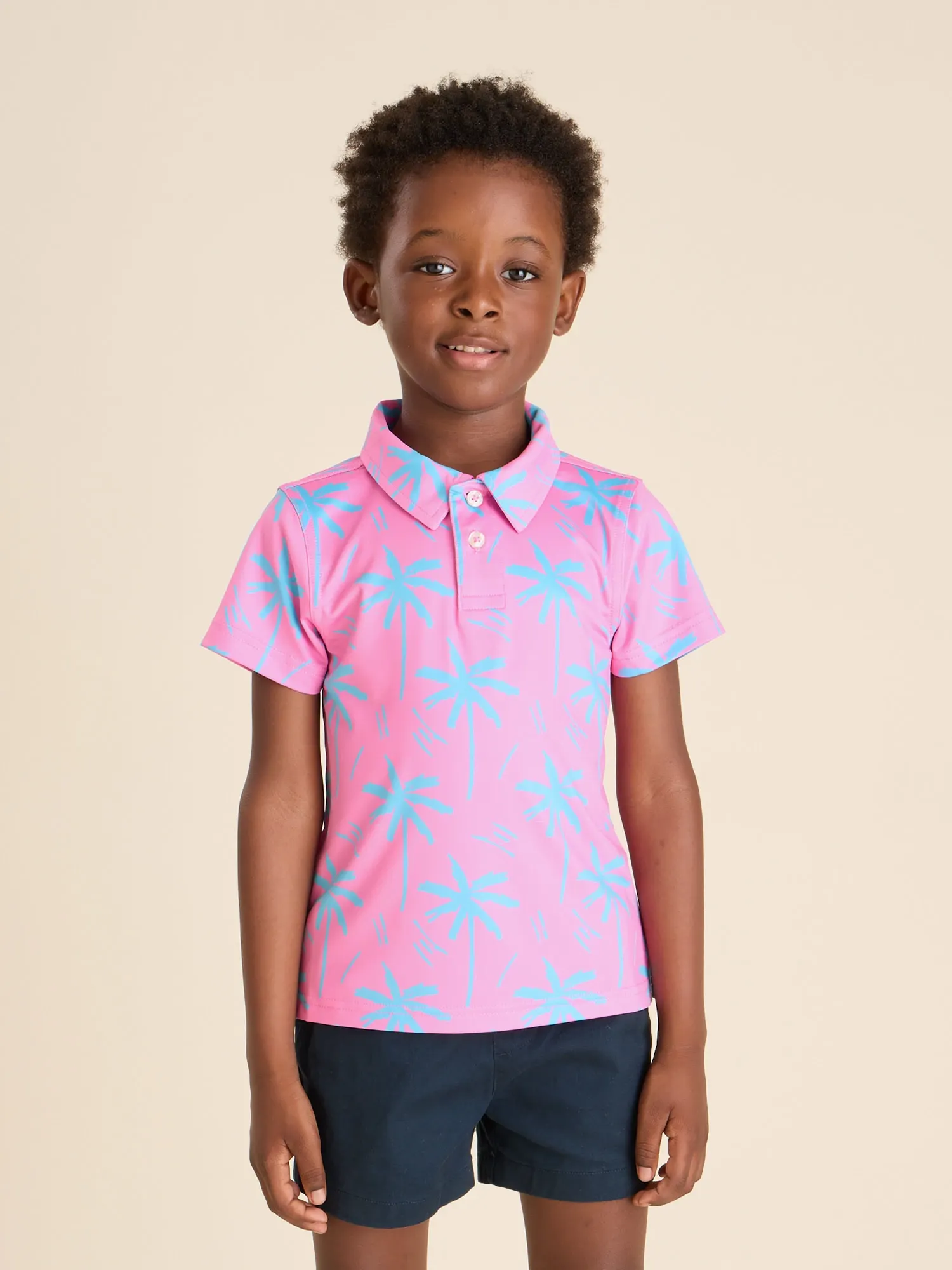 The Lil Prince of Prints (Toddler Performance Polo)