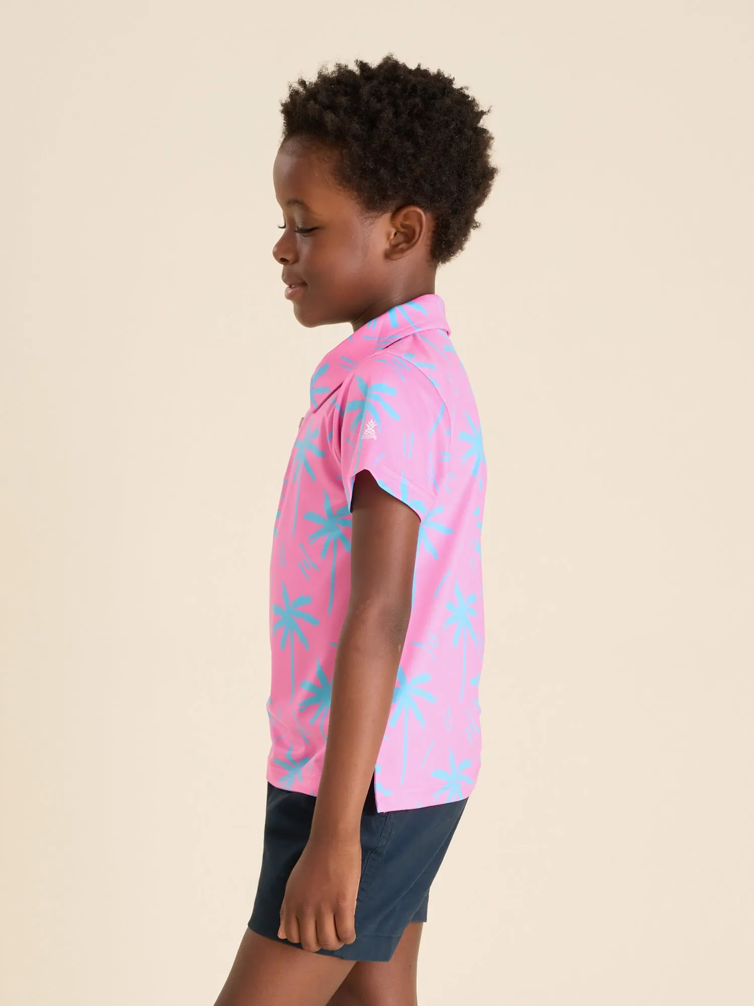 The Lil Prince of Prints (Toddler Performance Polo)