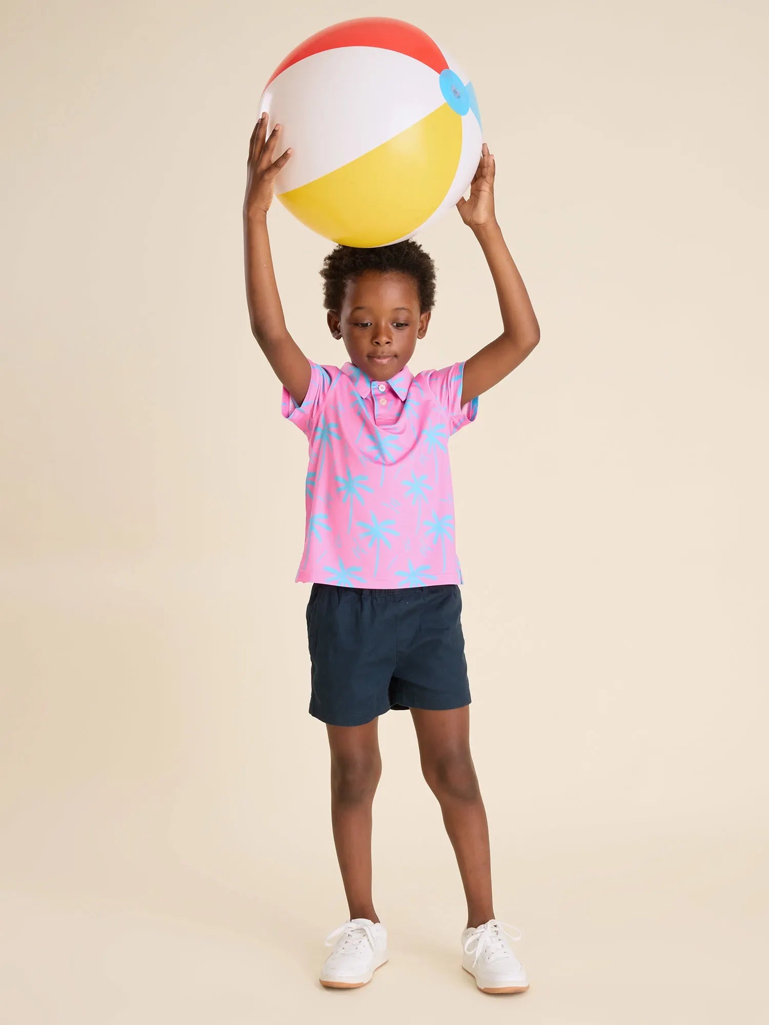 The Lil Prince of Prints (Toddler Performance Polo)