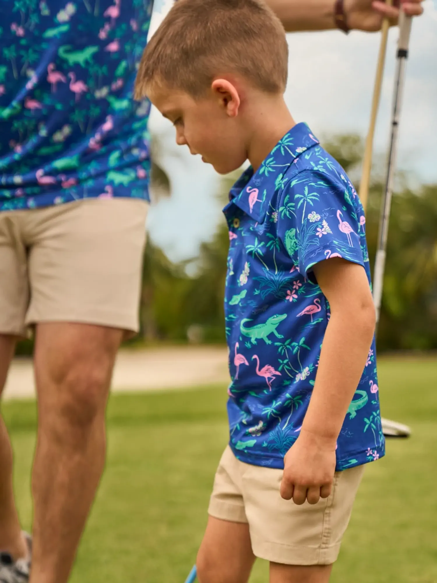The Lil Swamp & Circumstance (Toddler Performance Polo)