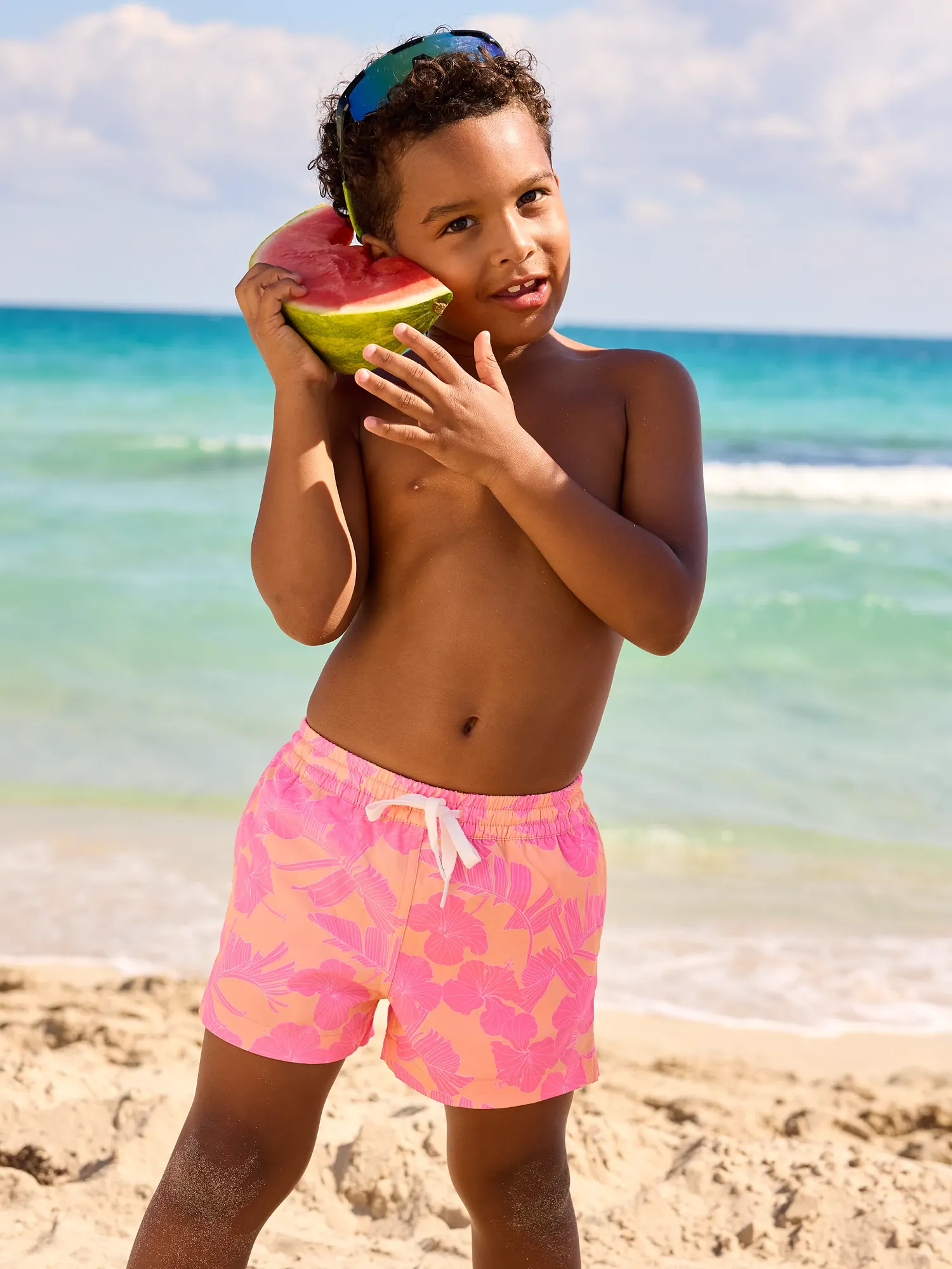 The Lil Tropic Tangos (Toddler Swim Trunk)
