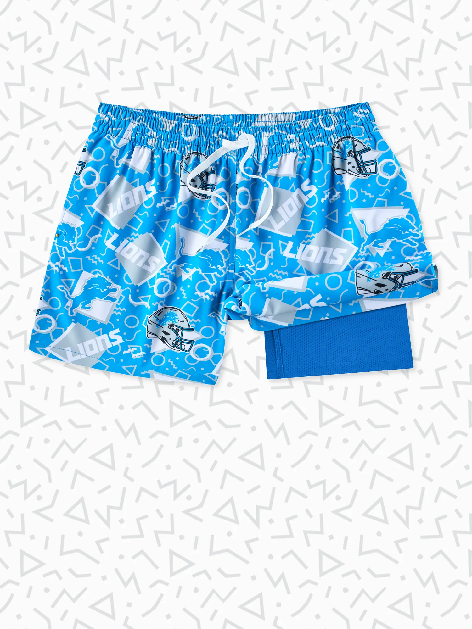 The Lions Game Day Fit  5.5" (Classic Lined Swim)