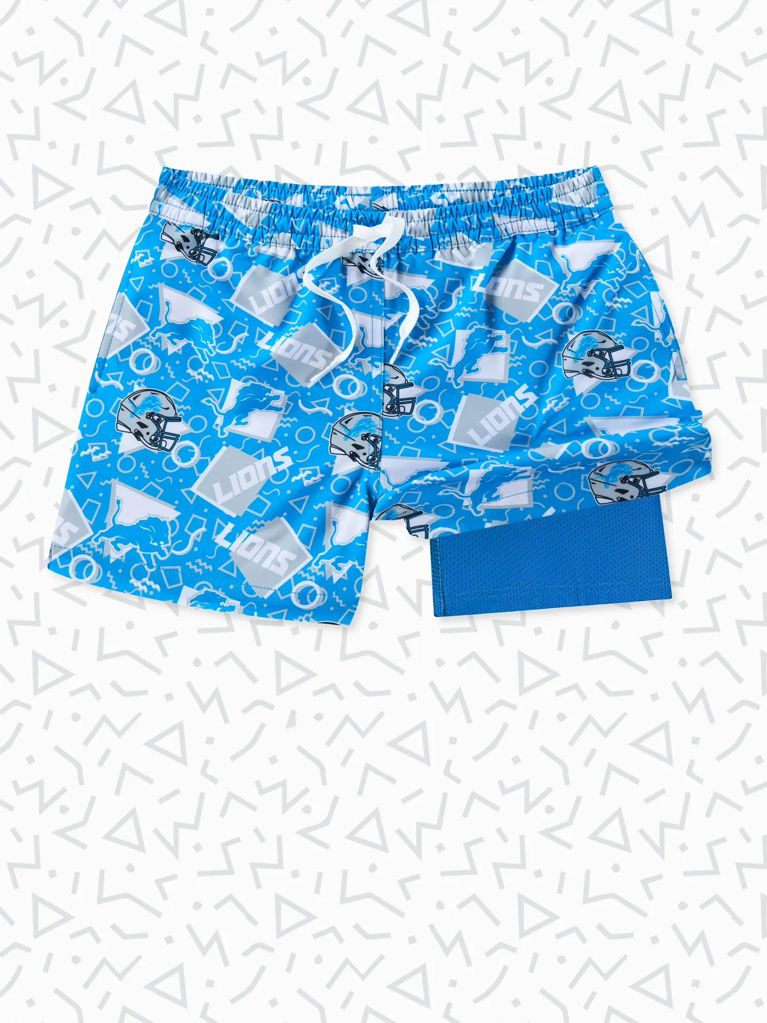 The Lions Game Day Fit (Boys Classic Lined Trunk)