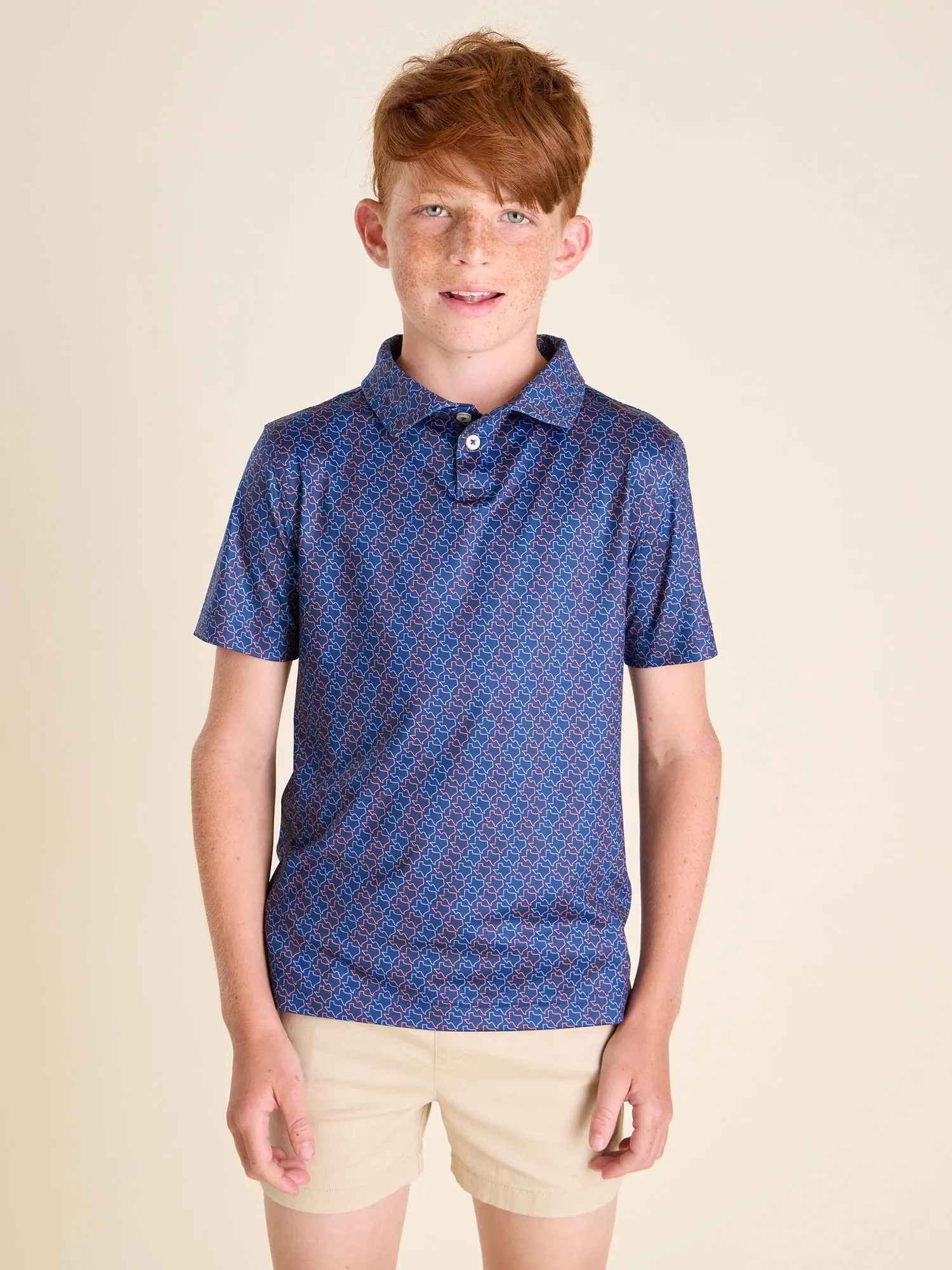 The Lone Star (Boys Performance Polo)