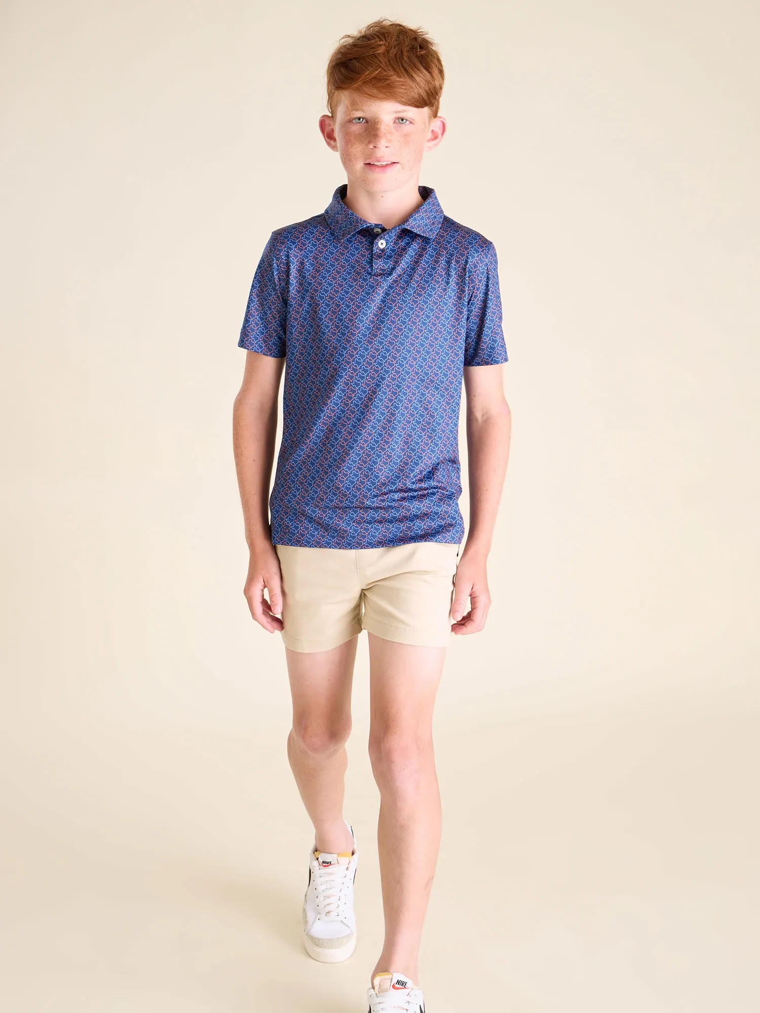 The Lone Star (Boys Performance Polo)
